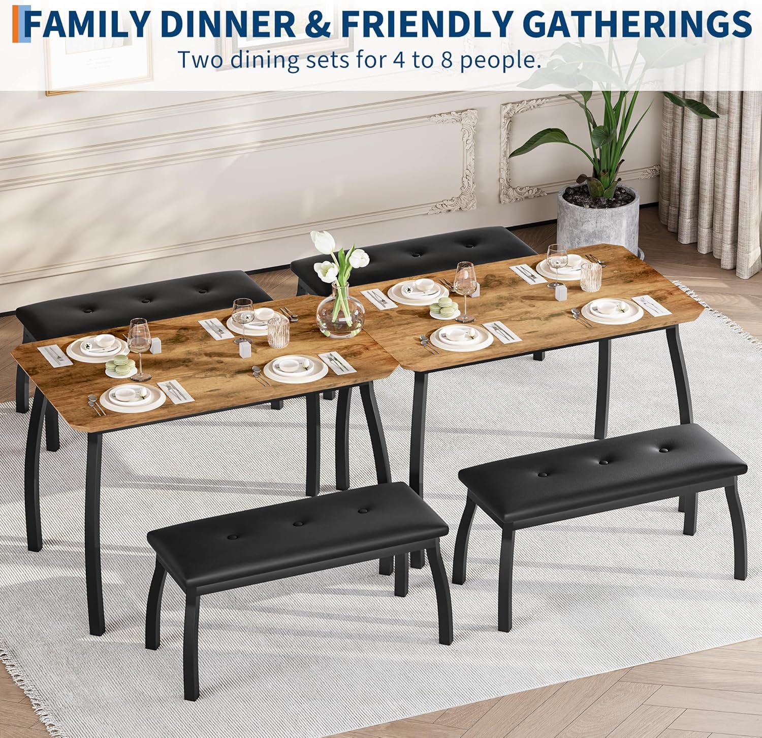 Garvee JMH0131-PHK-33WVP7HR Dining-Sets - View #7