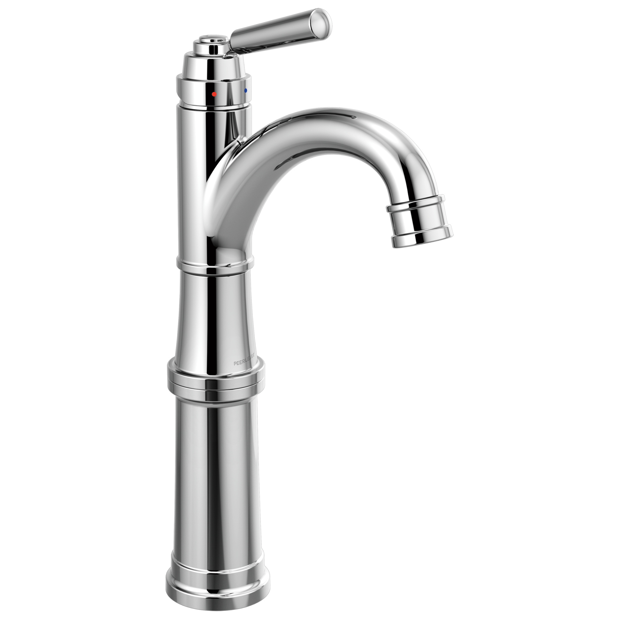 Peerless P1723LF Westchester Chrome Vessel 1-handle WaterSense Mid-arc Residential Handle Bathroom Sink Faucet