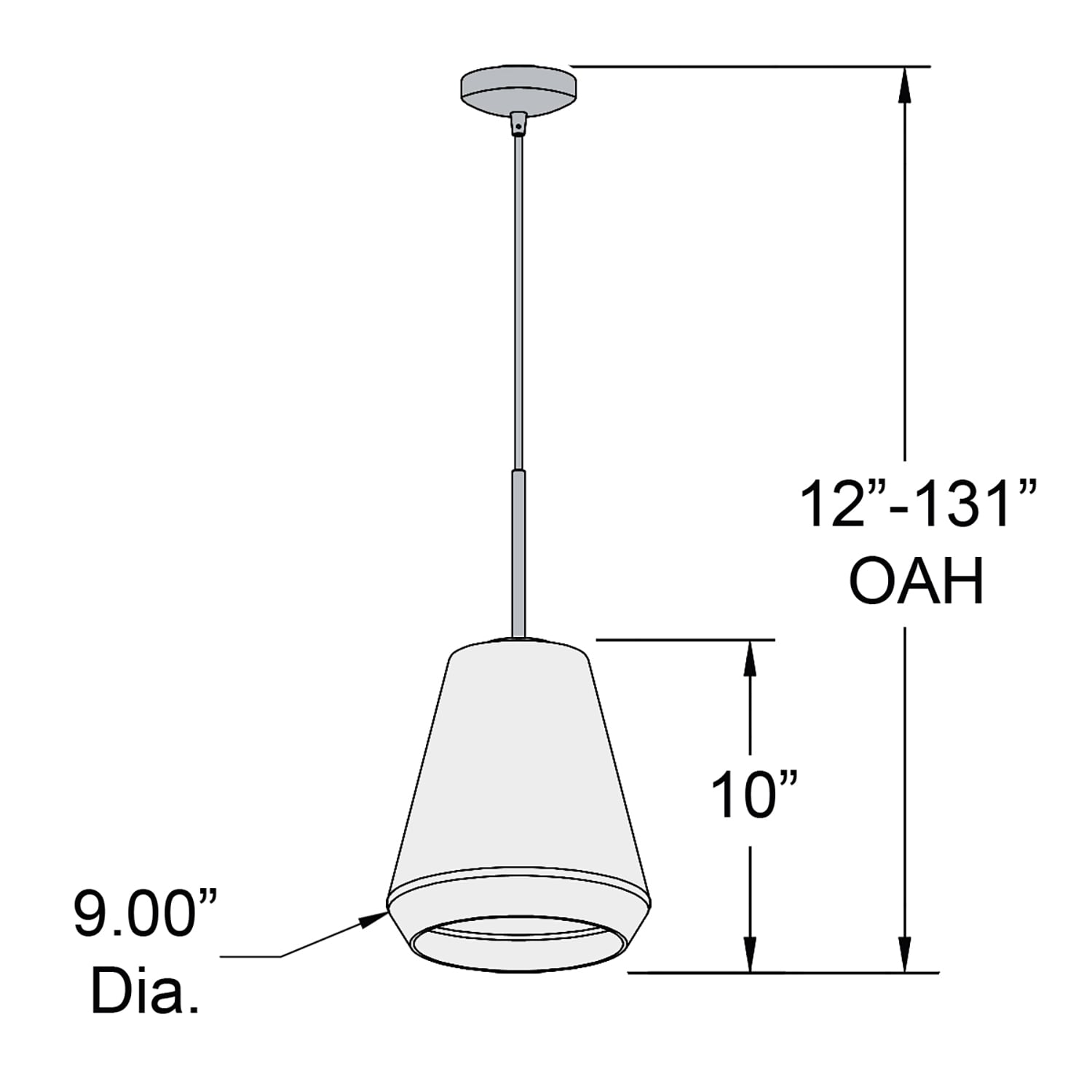 Access Lighting 50937-BL/CLR Pendant-Lights - View #3