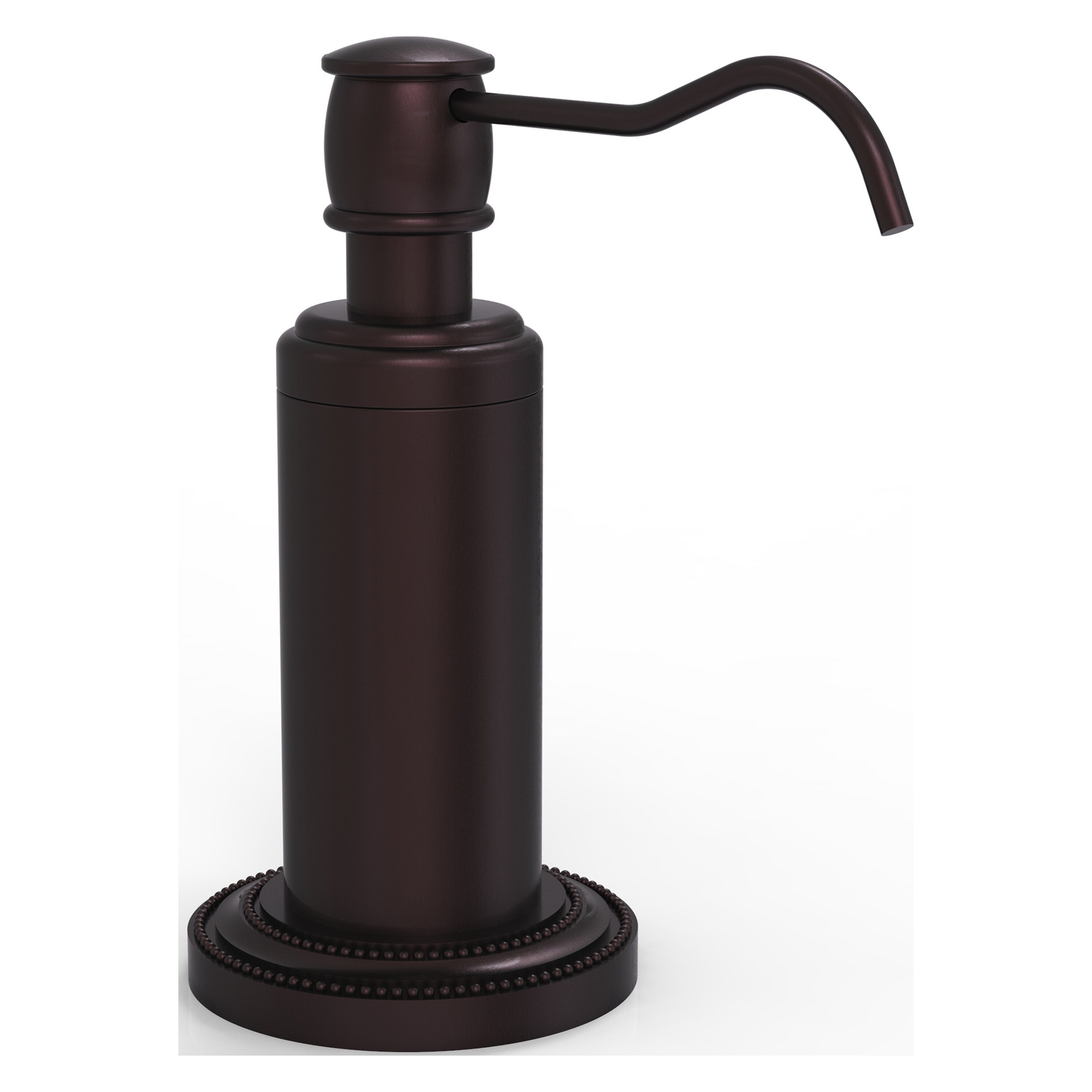 Allied Brass DT-61-ABZ Dottingham Antique Bronze 5-oz. Capacity Freestanding Soap and Lotion Dispenser
