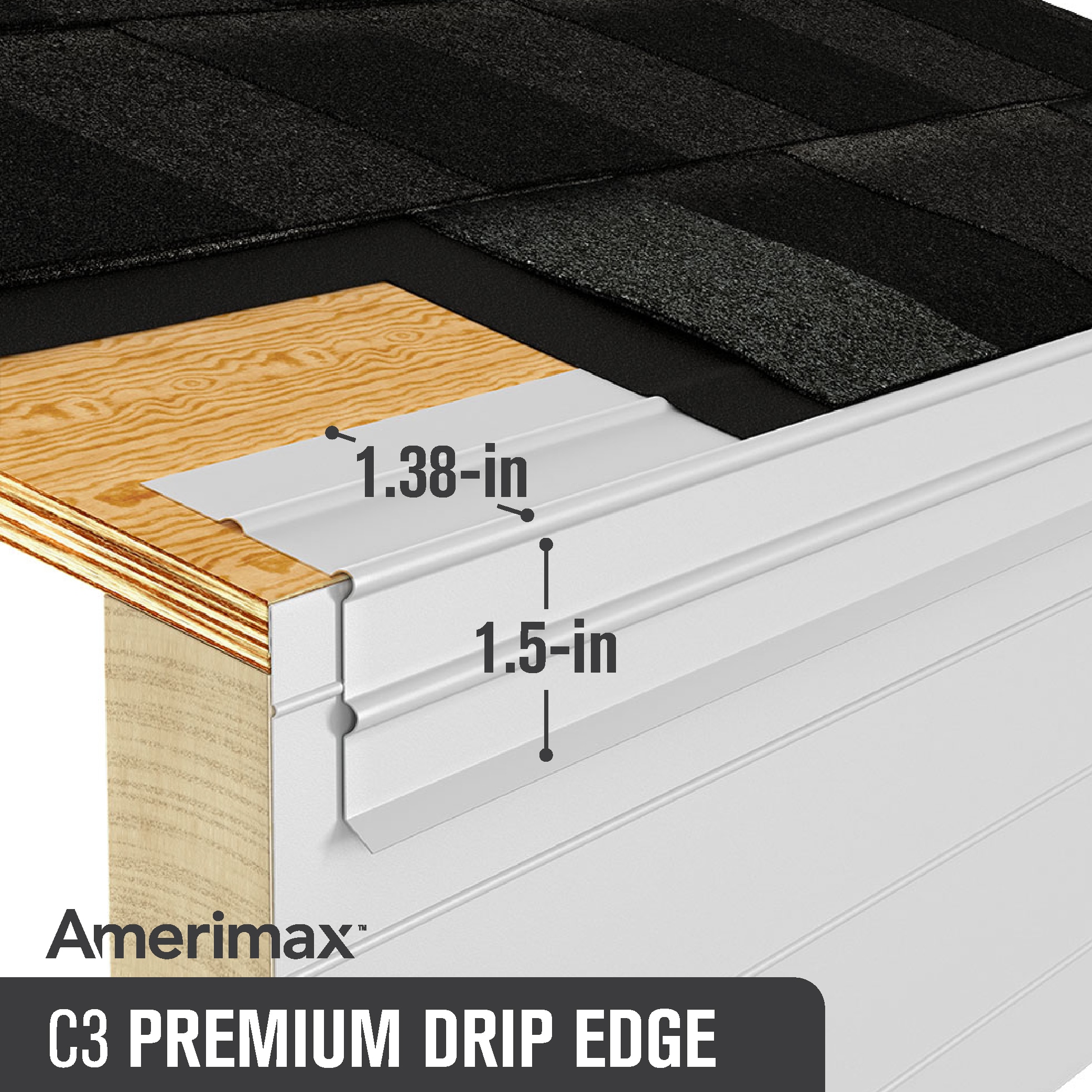 Amerimax 5770400120 Drip-Edges - View #3