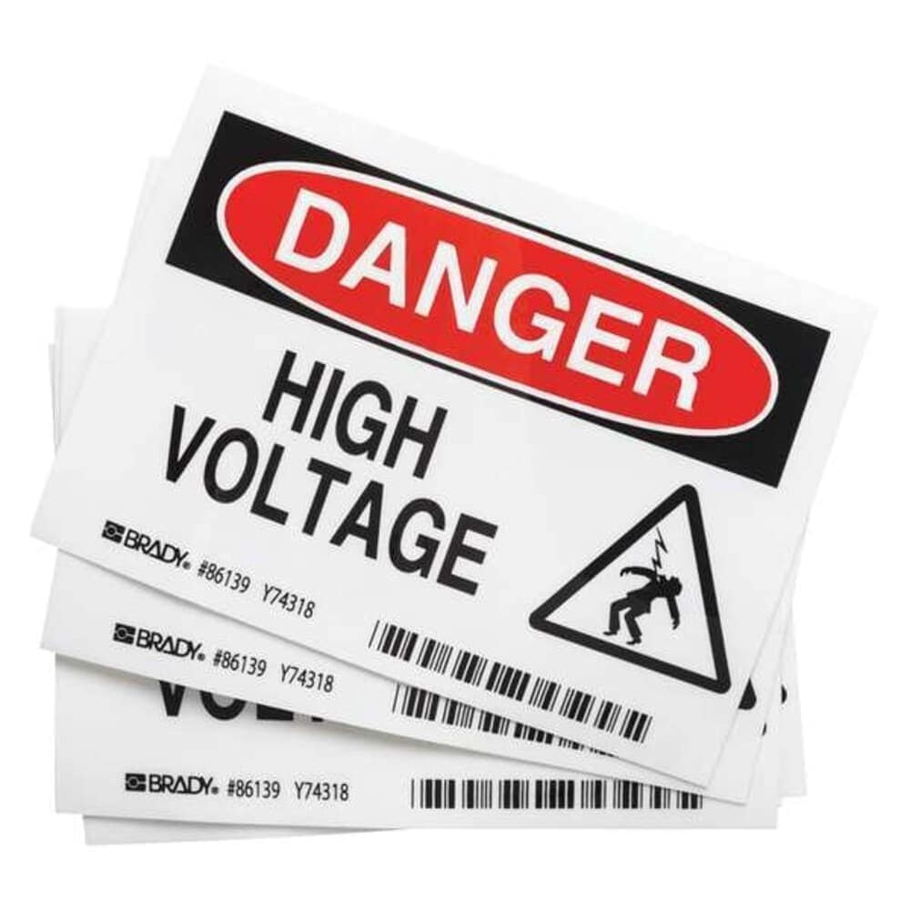  Equipment Label5 In. WPK5 86139 86139