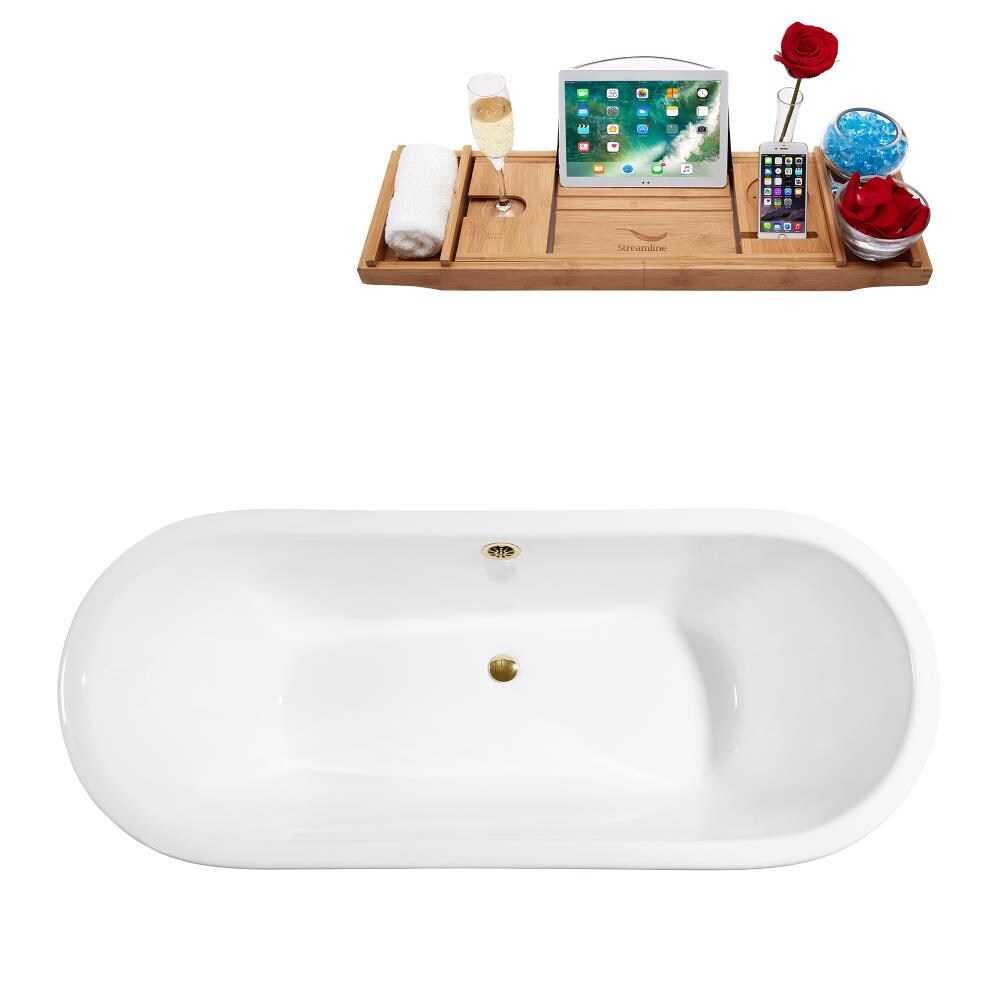 Streamline R5060WH-GLD bathtubs - View #3