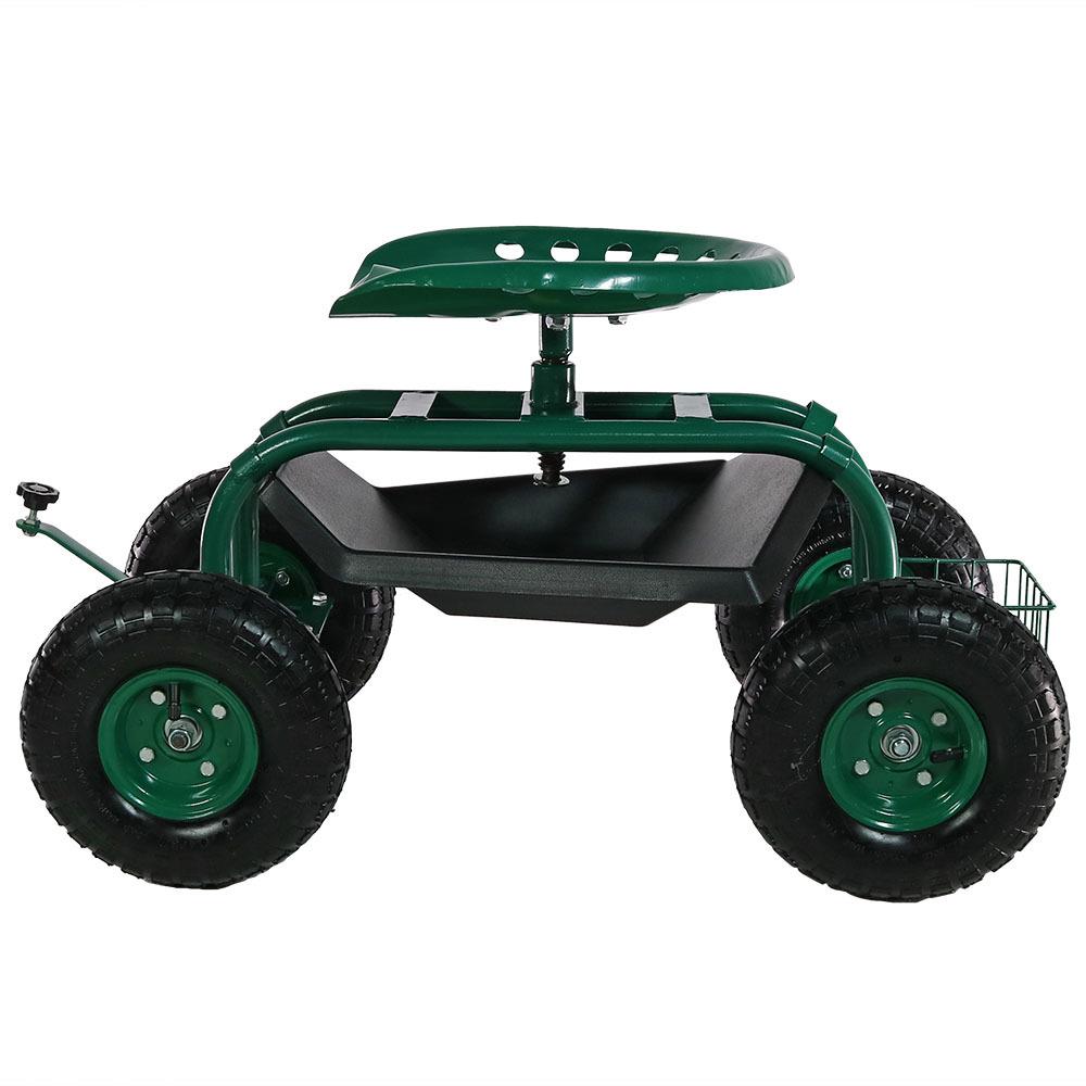 Sunnydaze Decor QH-CRS015-GN Yard-Carts - View #8