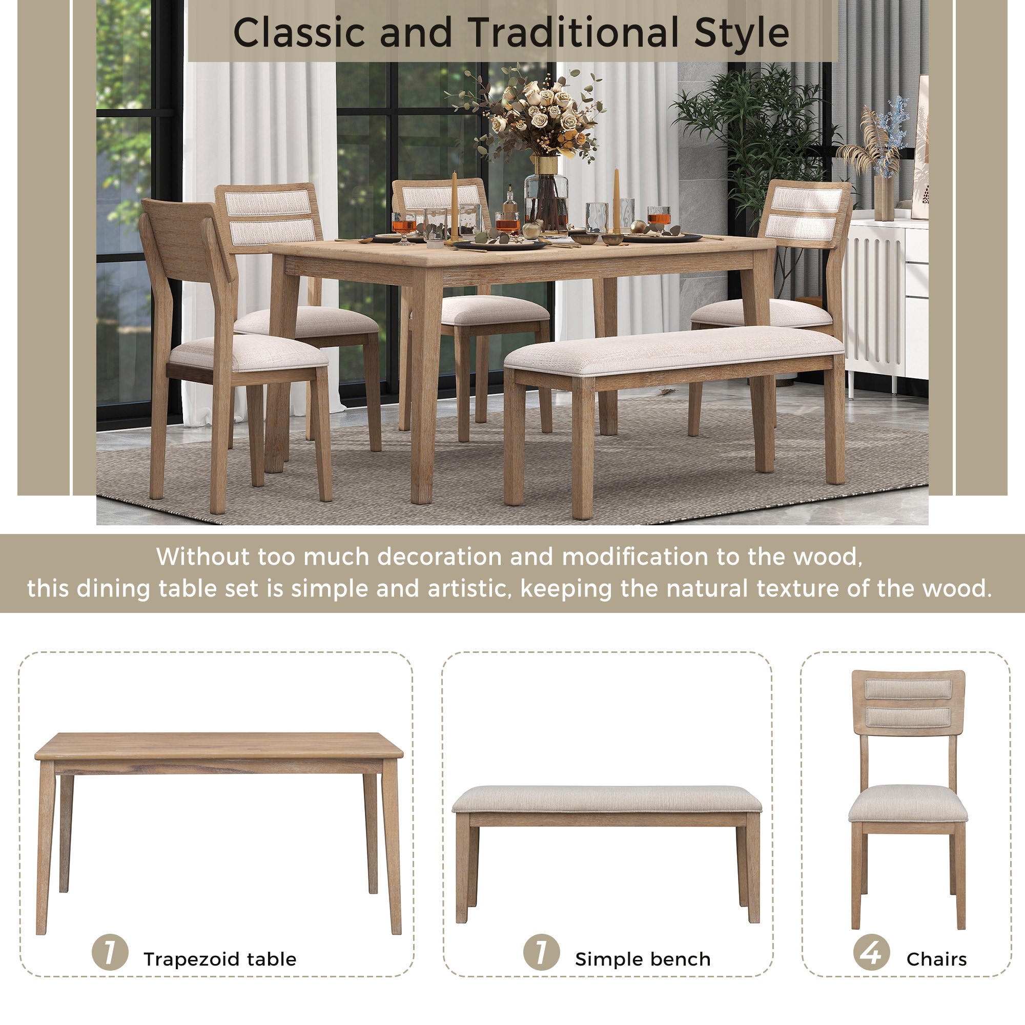 SINOFURN SYA330036YL Dining-Sets - View #6