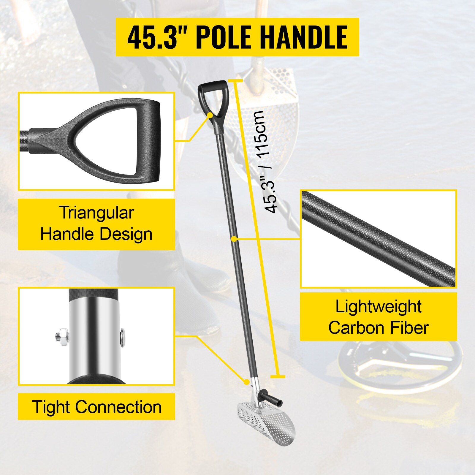 VEVOR JBXGSCT10X5-1BHWVV0 Shovel-Spade - View #6