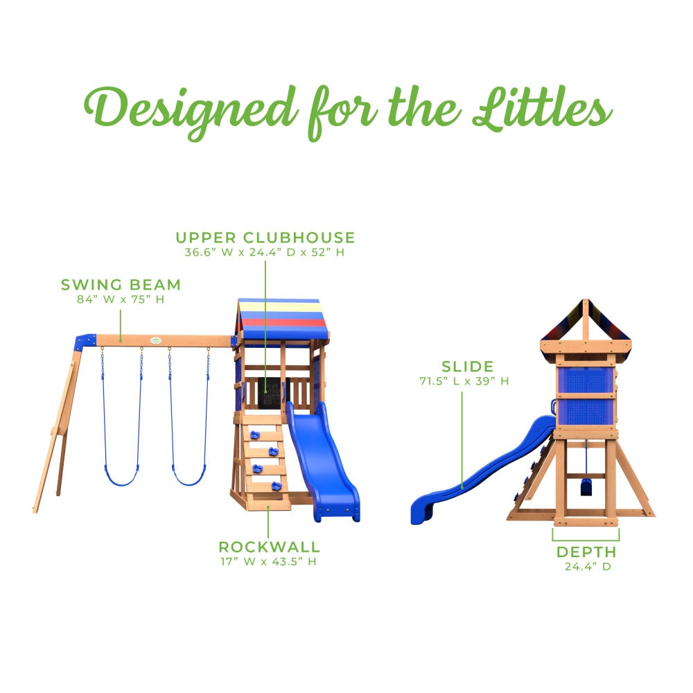 Backyard Discovery 2200128COM Wood-Playset-Kits - View #4