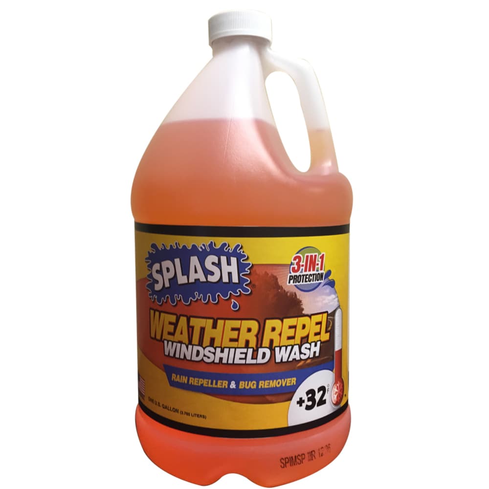 SPLASH 1-Gallon Windshield Washer Fluid in the Windshield Washer