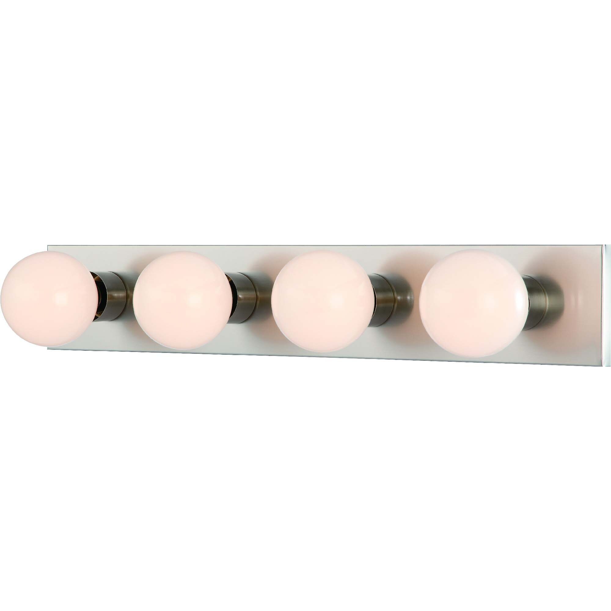 Brushed Nickel 24" Modern Bathroom Vanity Light