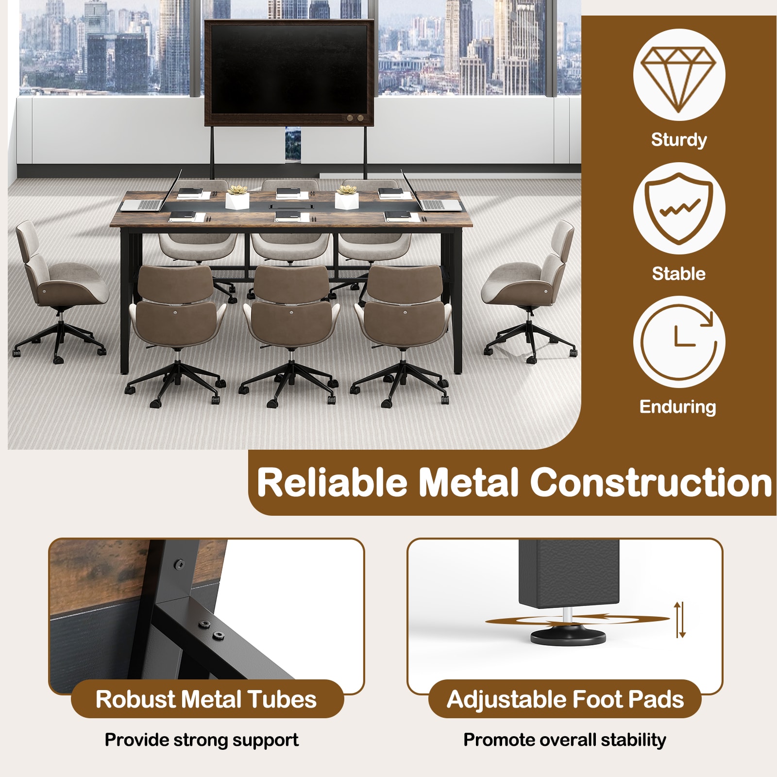 Slickblue D-CO-YG85011BC desks - View #7
