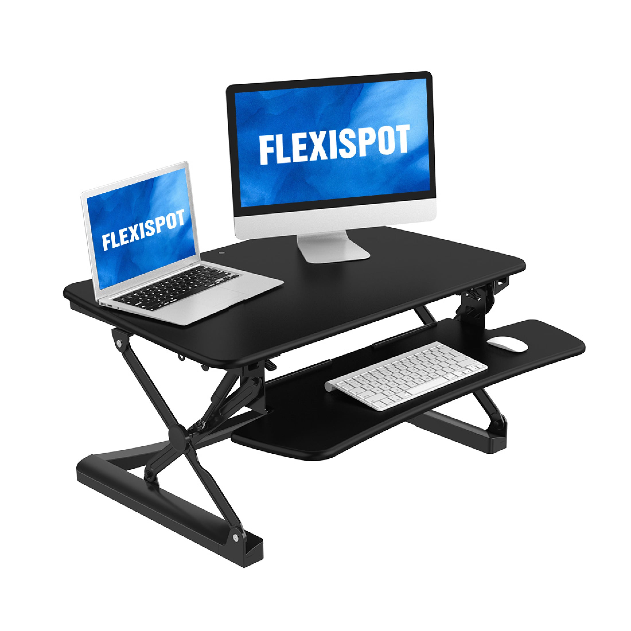FlexiSpot 35-in Black Modern/Contemporary Standing desk converter