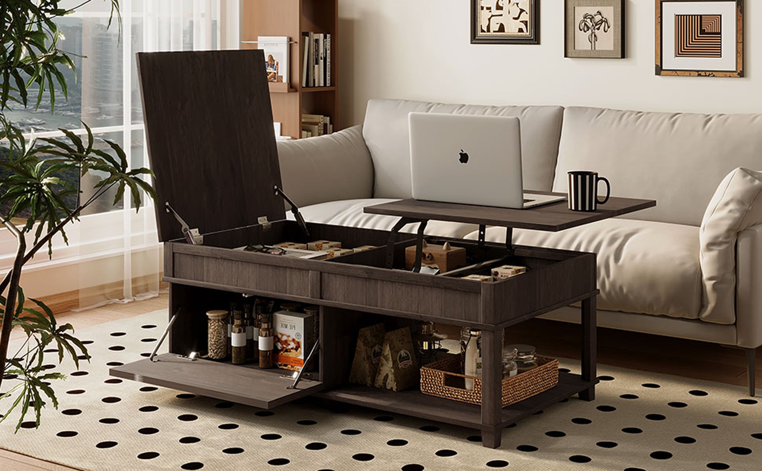 ModernLuxe L3P-N724P401355D Coffee-Tables - View #2