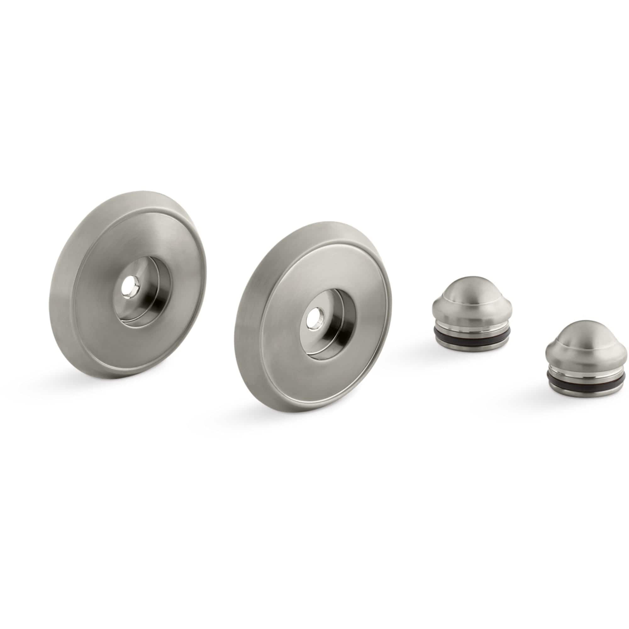 KOHLER 349-BN Fort Vibrant Brushed Nickel 2.25-in Universal Shower Slide bar