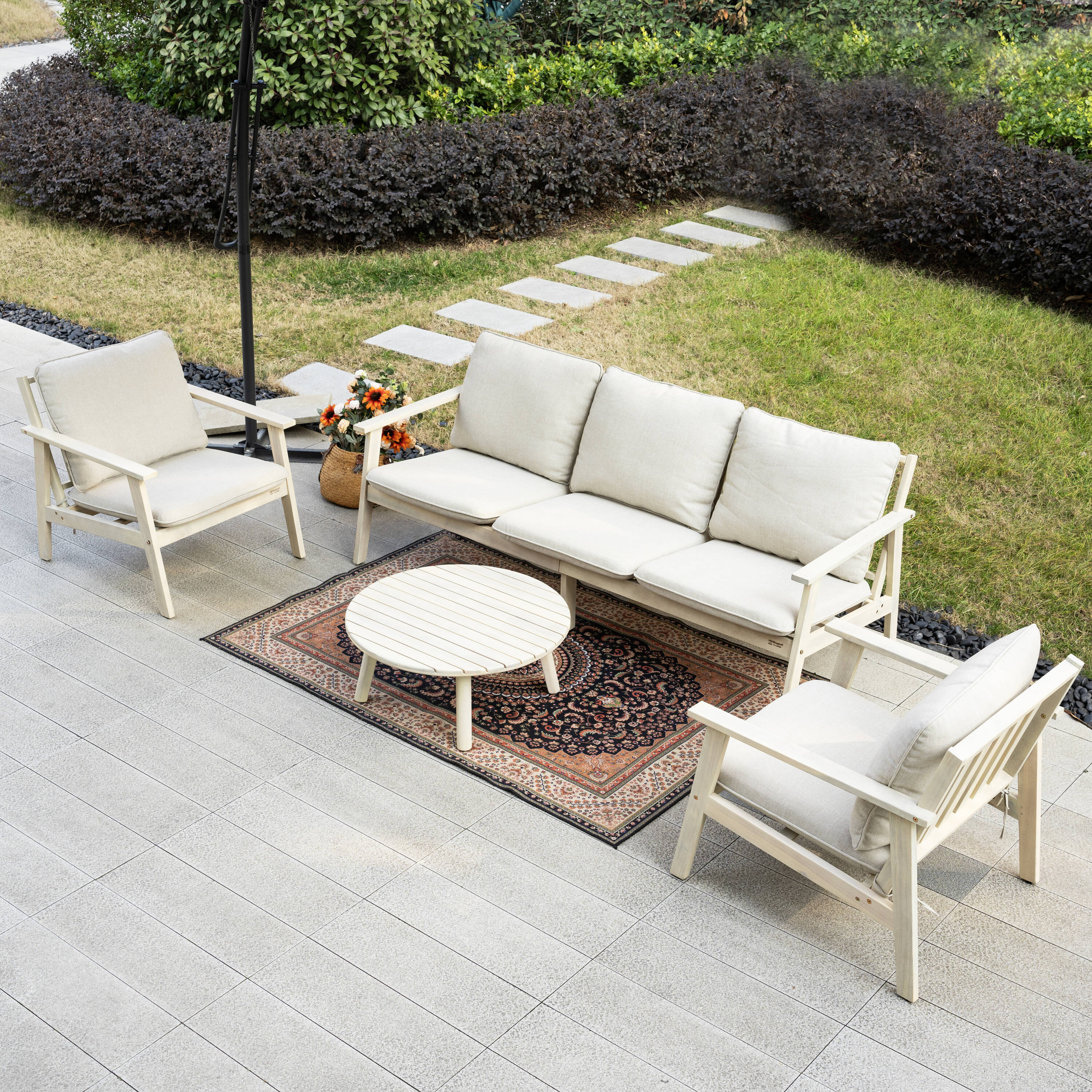 Direct Wicker DWS-25283S2STA Patio-Conversation-Sets - View #8