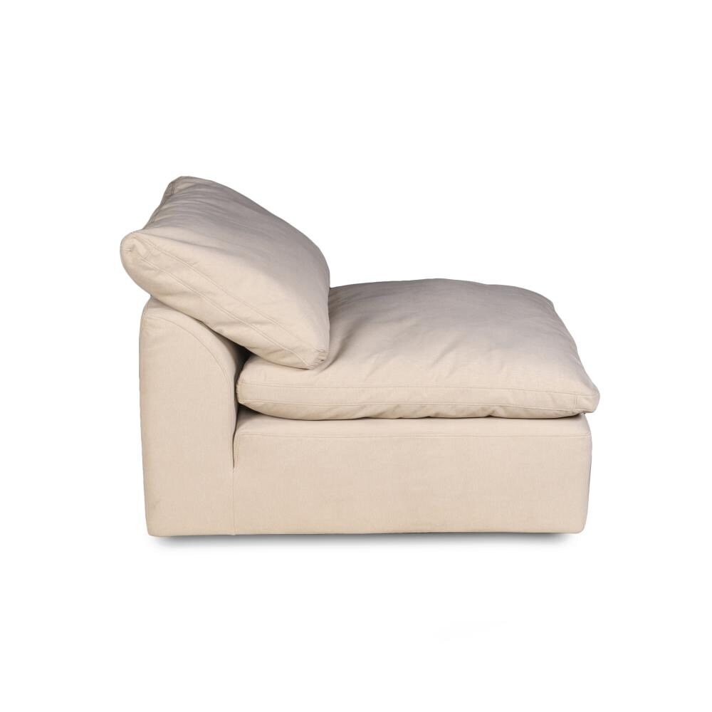 Sunset Trading Cloud Puff Casual Tan Transitional Corner Chair at Lowes.com