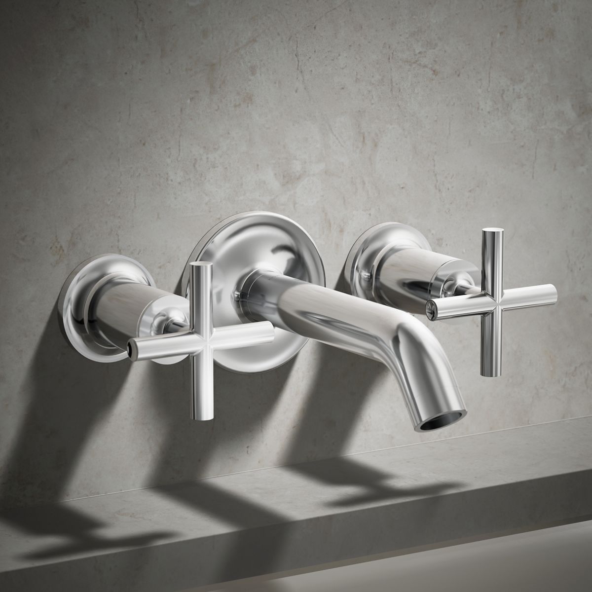 KOHLER T14429-3-CP Bathtub-Handles - View #2