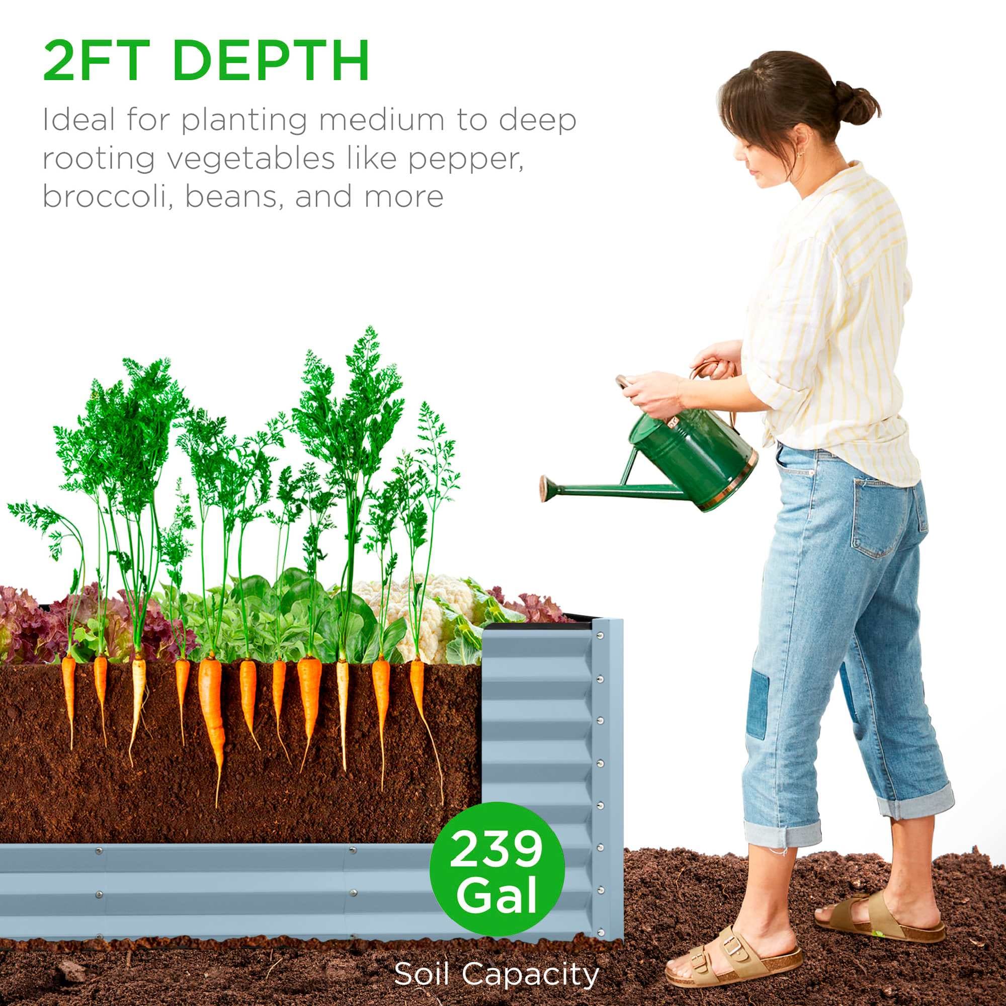 Best Choice Products SKY8964 Raised-Garden-Beds - View #3
