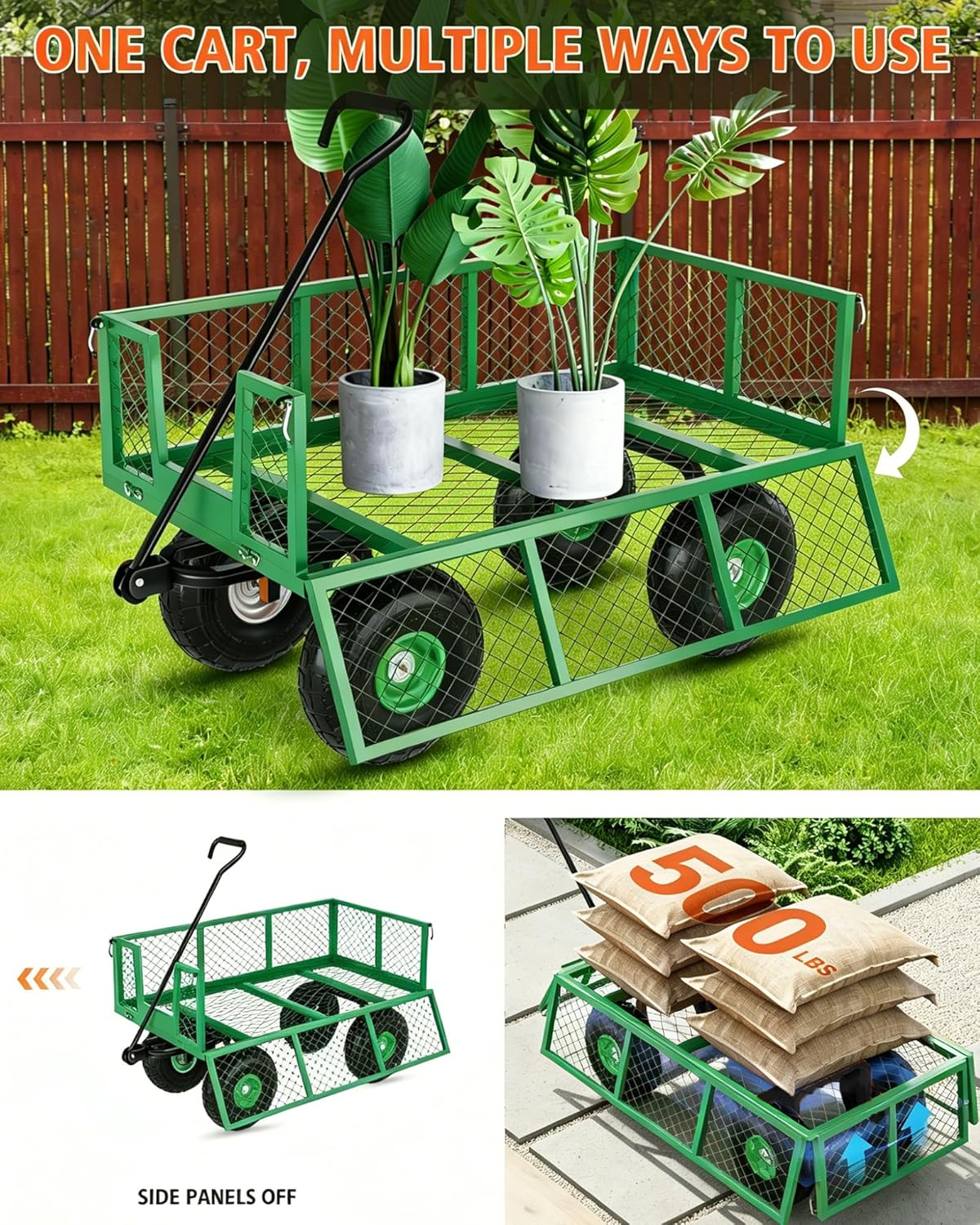 GAOMON CQC-JCXAEWGCQMX Yard-Carts - View #4