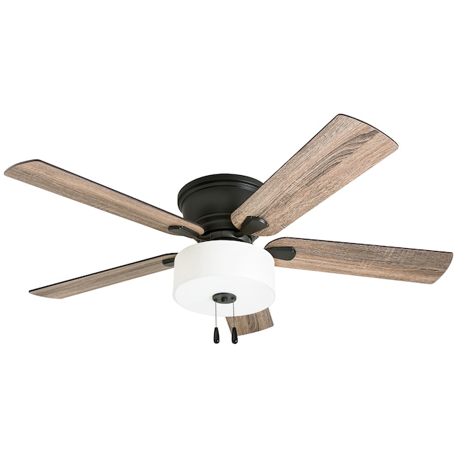 Prominence Home Conlan 52 In Bronze Led, Are All Ceiling Fans Flush Mount