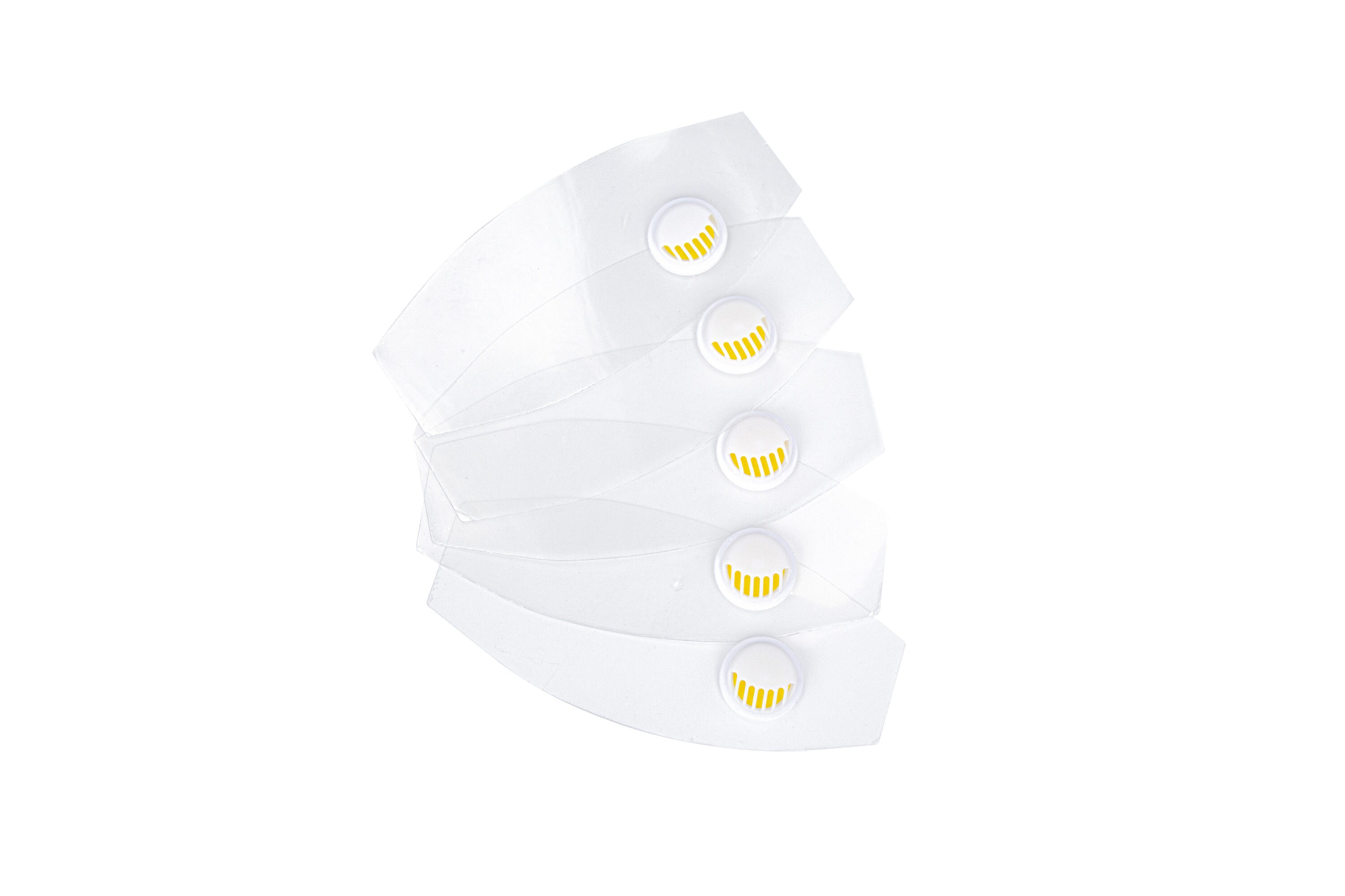Sanitool 42498 5-Pack Reusable Polyethylene Not Rated One Size Fits Most All- Purpose Face Mask