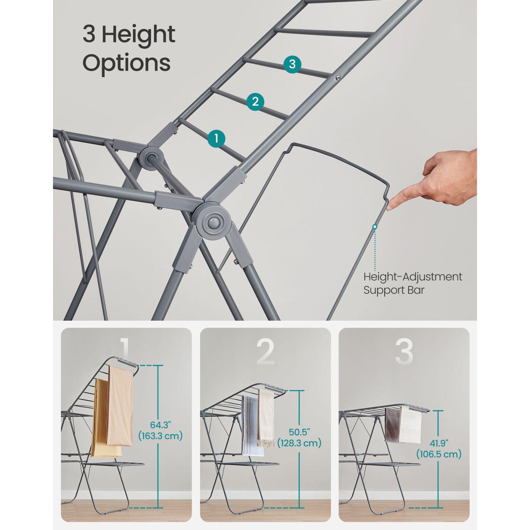 Slickblue D-SM-20G350RLLU Garment-Racks - View #4