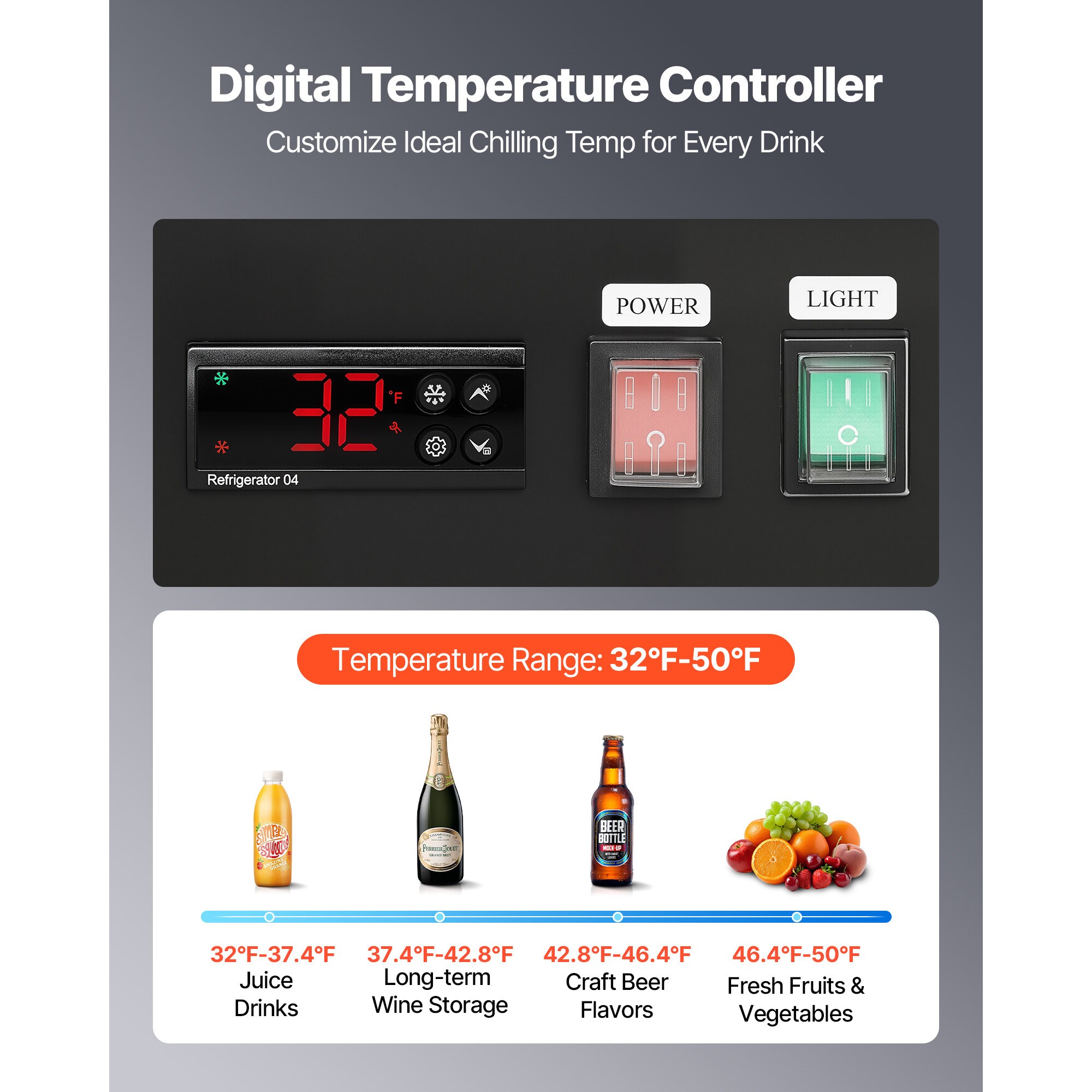 VEVOR SCLSYLZSJSMD18174V1 Commercial-Refrigerators - View #4