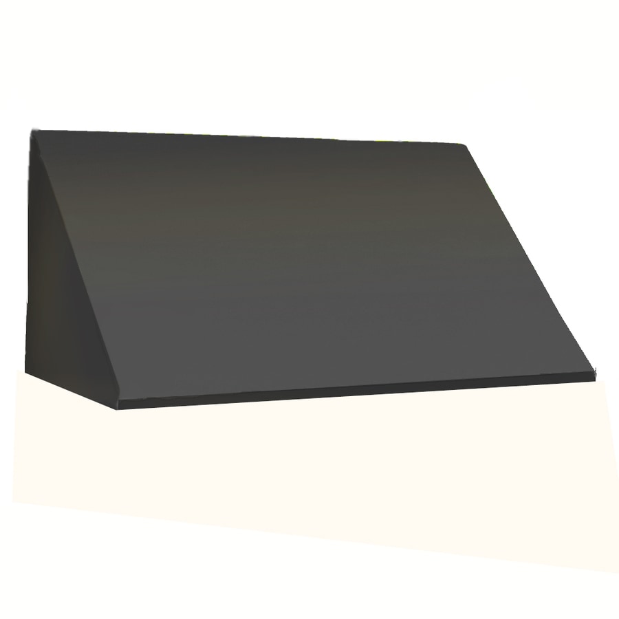 Awntech EF1836-NV-6GUN 76.5-in Wide x 36-in Projection x 18-in Height Fabric Solid Window/Door Awning