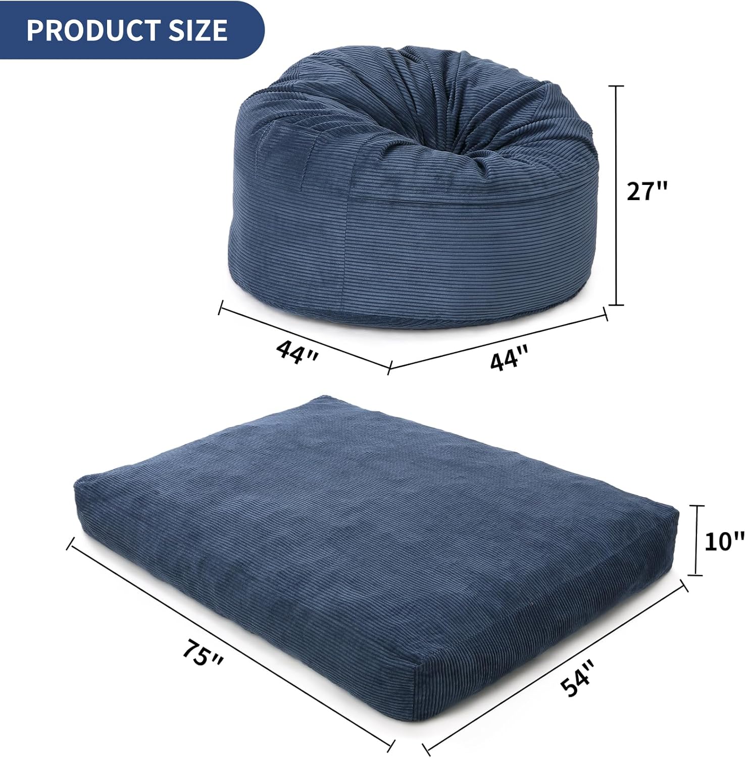 WhizMax PD-PHO-1392N3F6 futons - View #3
