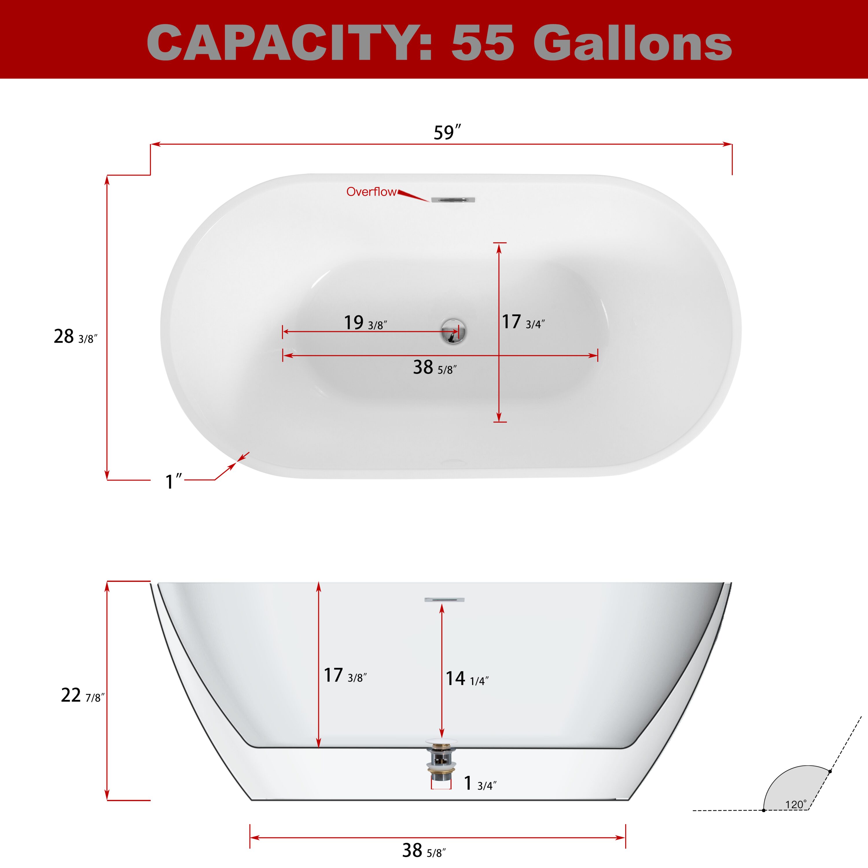 Siavonce ZX-85S00028 bathtubs - View #8