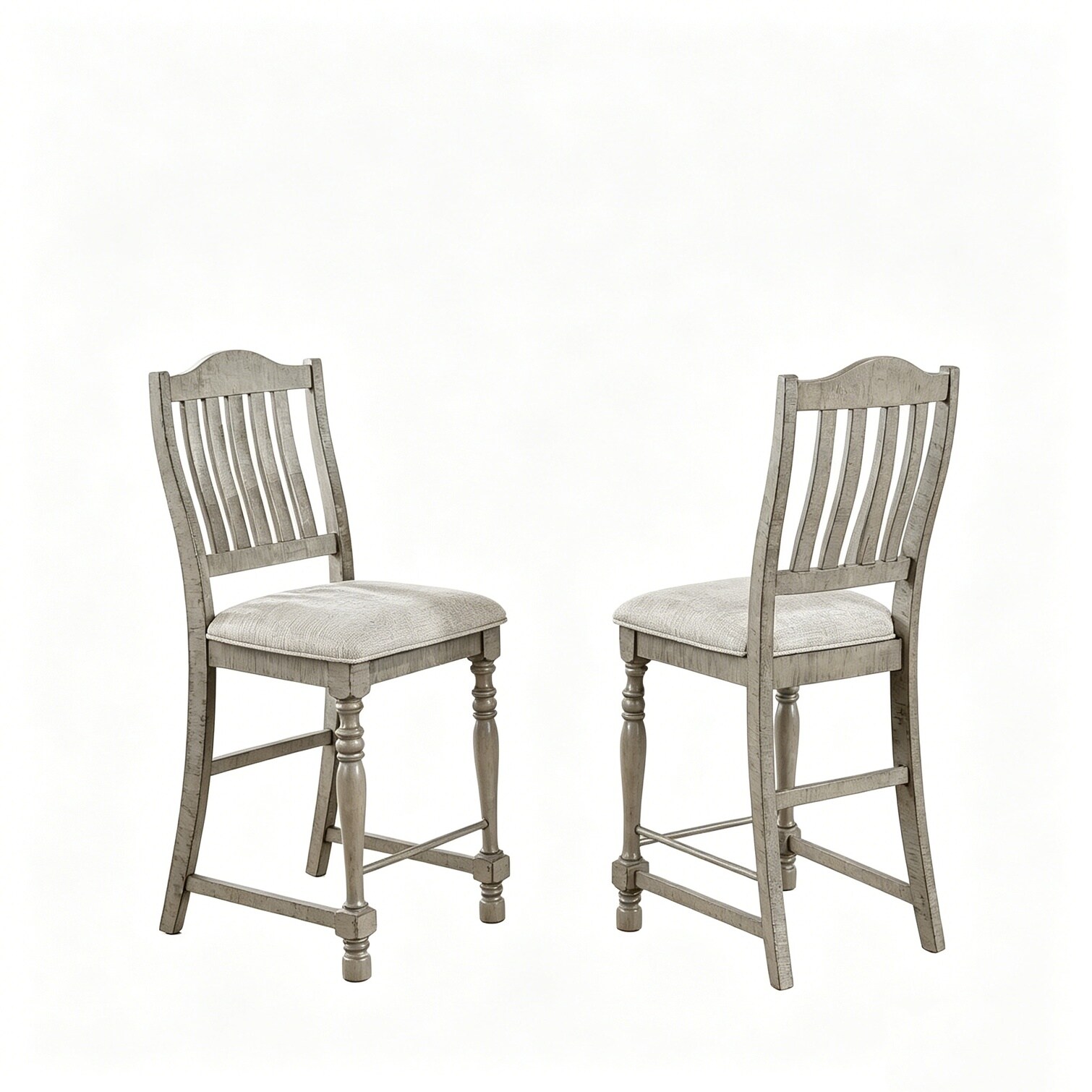 chillscreamni Seating For Dining featuring Gray Solid Wood Upholstered ...
