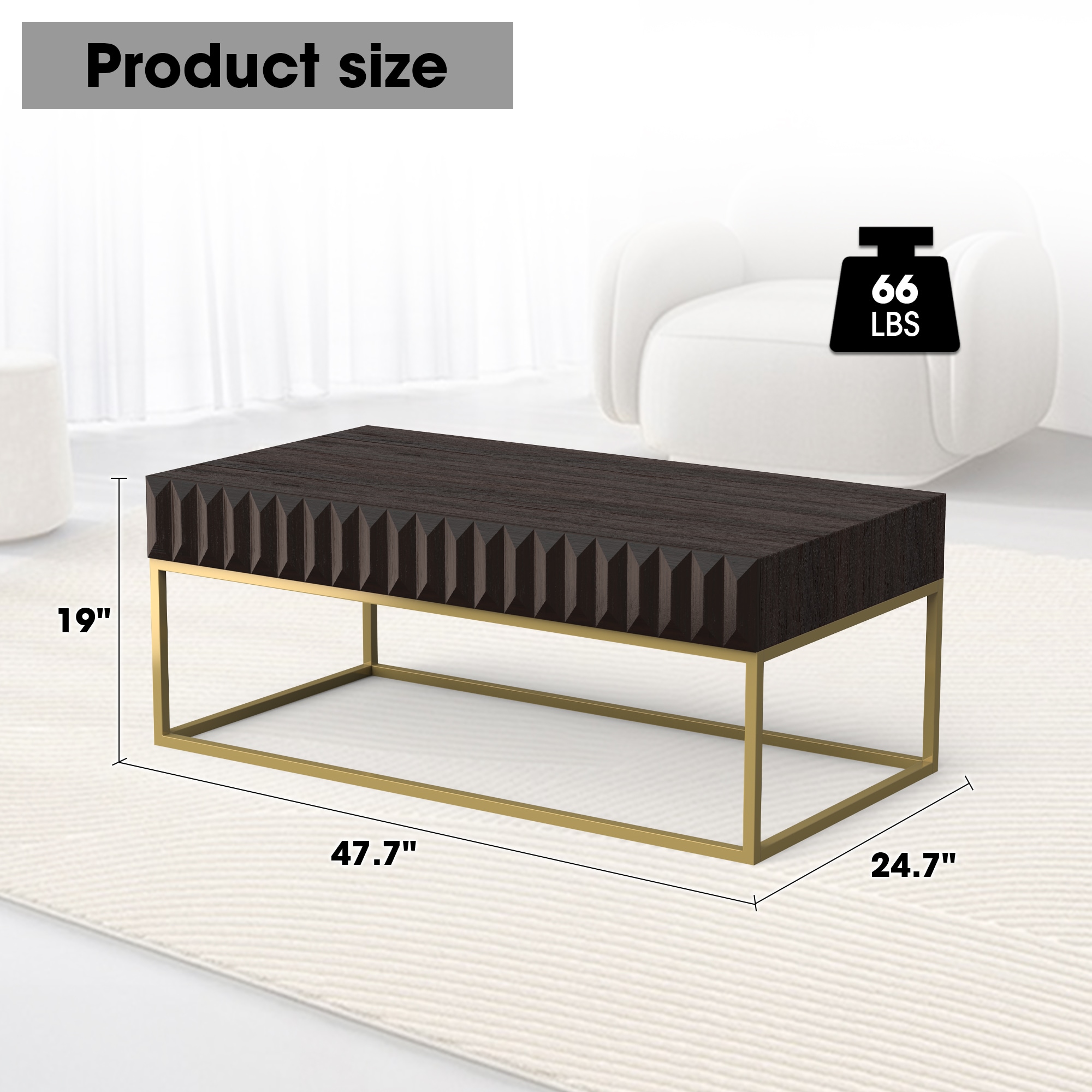 Matrix Decor MDCM4545WN-C Coffee-Tables - View #7
