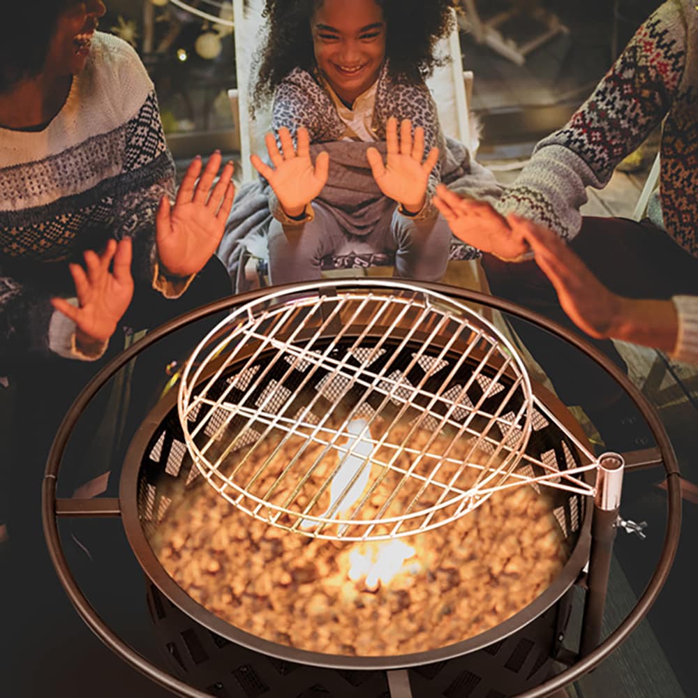 Fun Orange FUN11HW33 Outdoor-Woodburning-Firepits - View #6