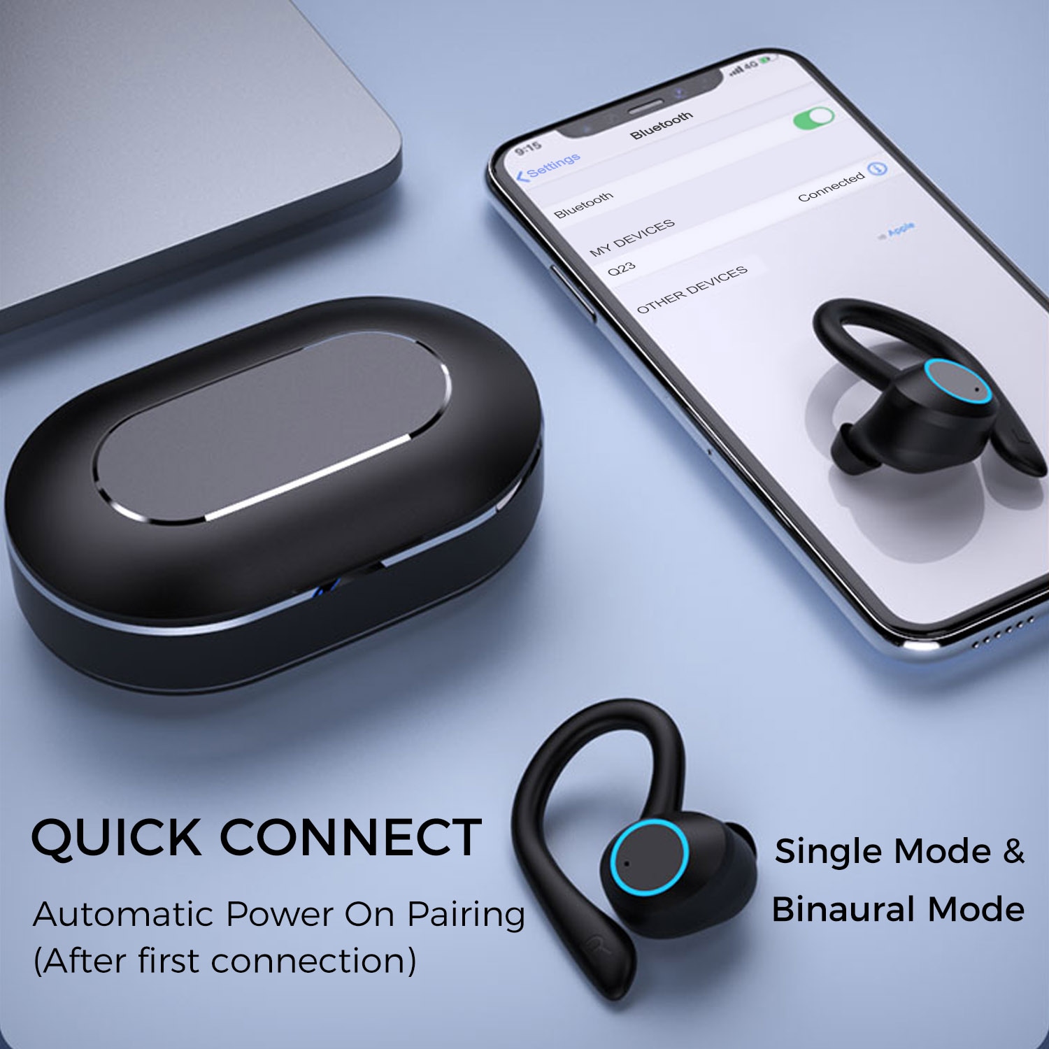 Alpha Digital Q23 headphones - View #4
