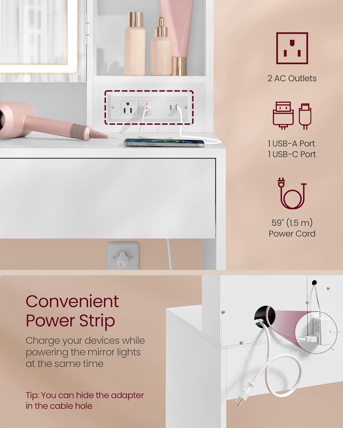 SONGMICS HOME RDT031W01 End-Tables - View #6