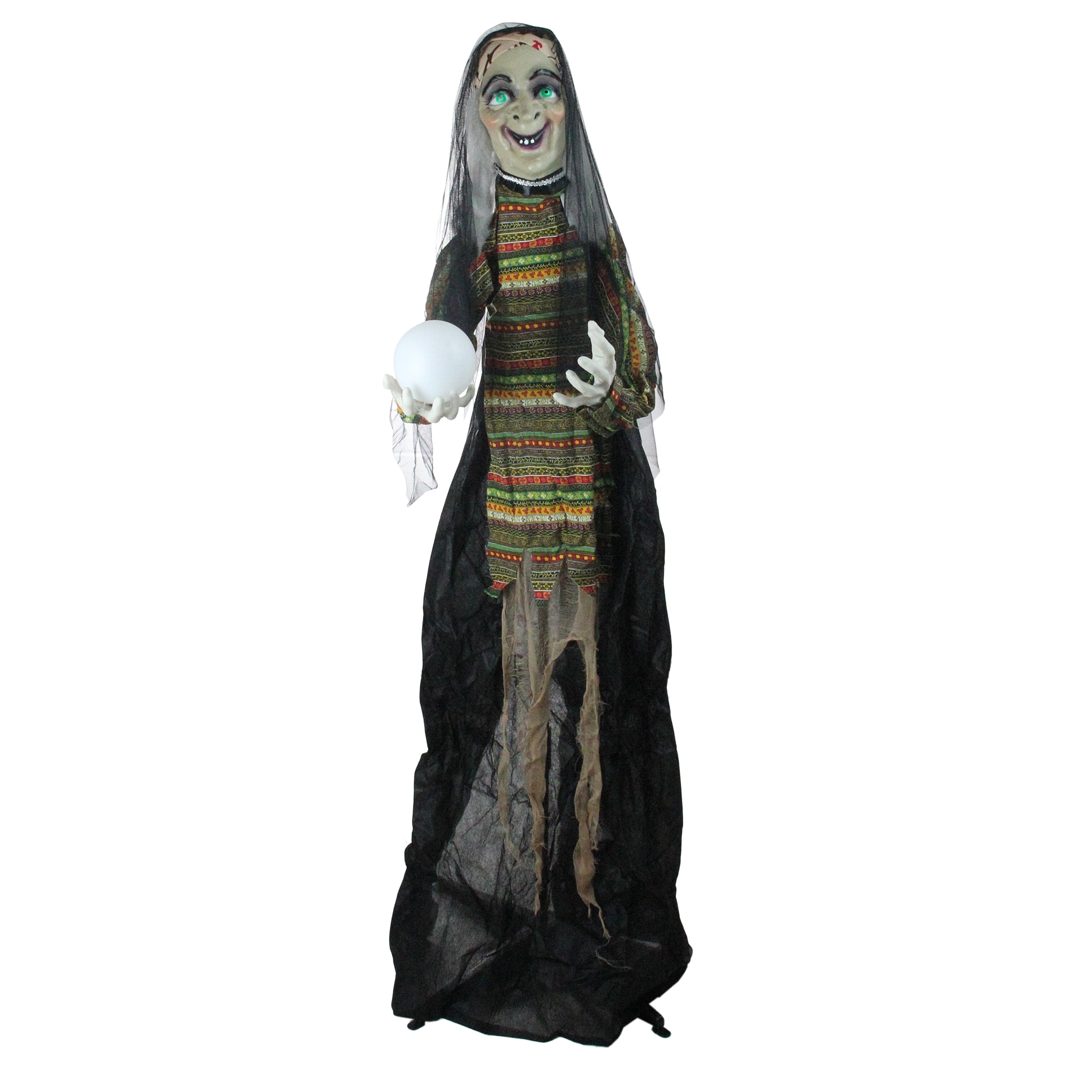 Northlight 32912603 66-in Freestanding Lighted Happy halloween Figurine