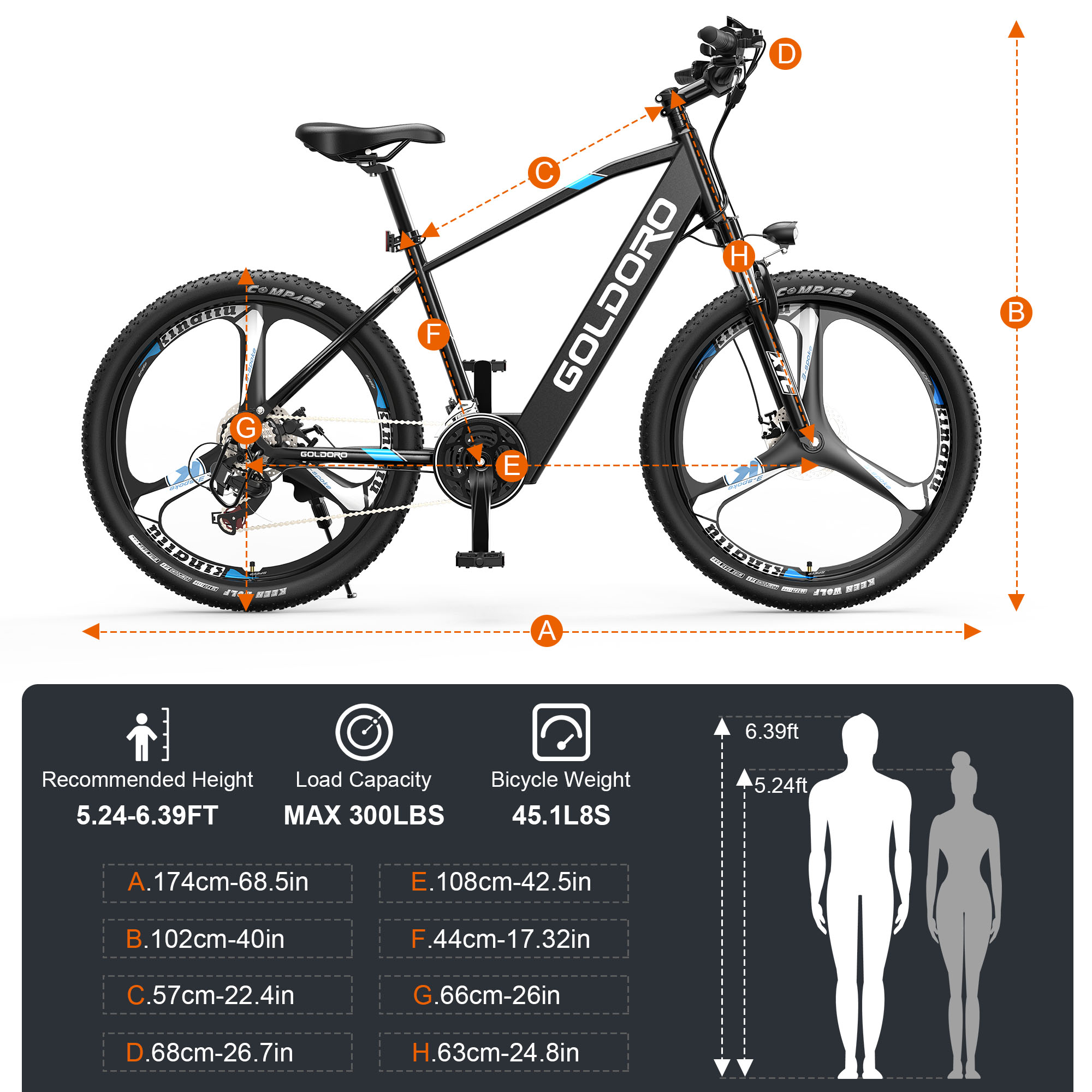Goldoro EB26X7-IT-BK bikes - View #7