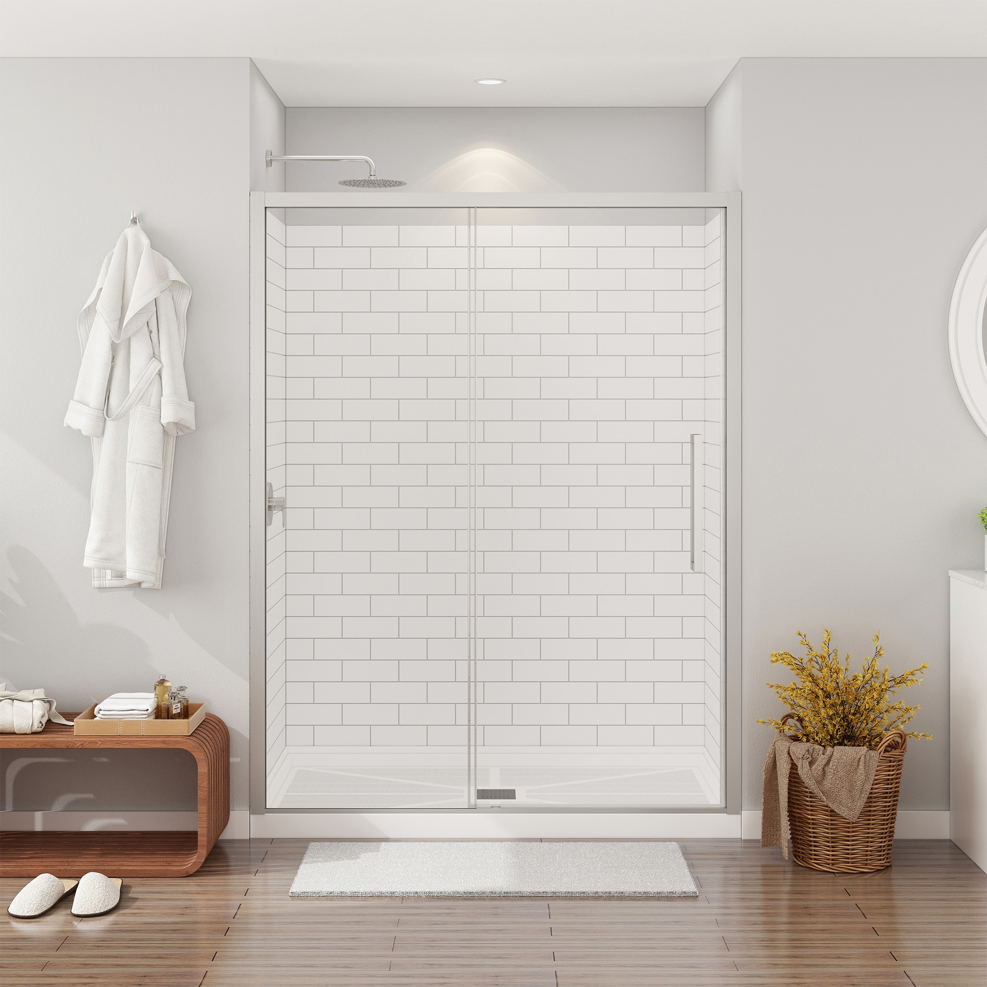 CASAINC CABR1302BN26C15 Alcove-Shower-Kit - View #3