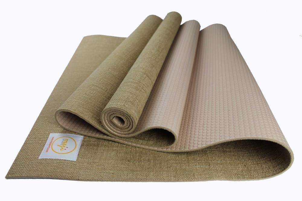 Veeg lied Onnauwkeurig Maji Sports Jute Yoga Mat - 24&#8221;x72&#8221;x5 mm Thick-Beige in the Yoga  Mats department at Lowes.com