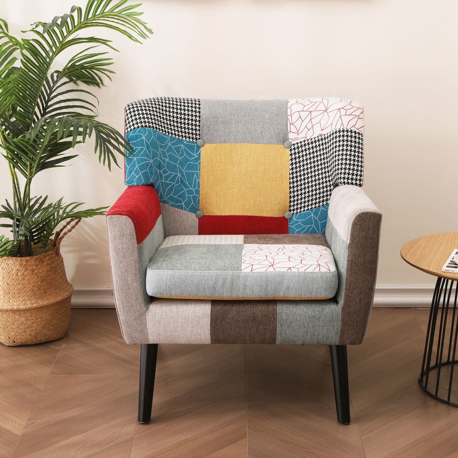 JASMODER W109563124 8.00-in Modern Colorful Sofa