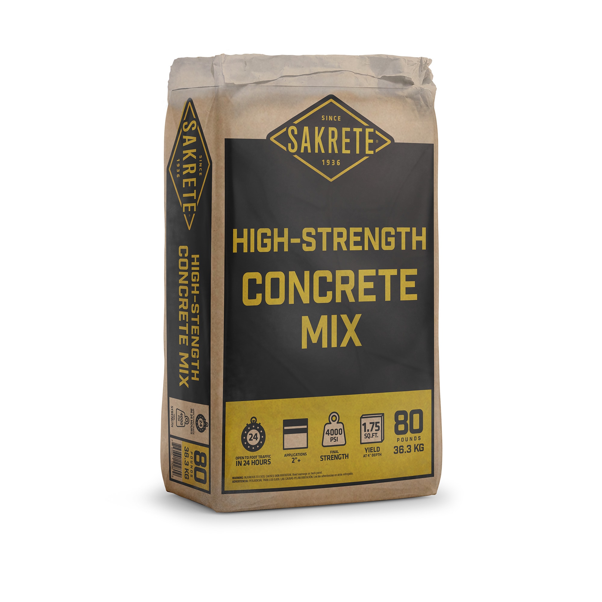 Sakrete High Strength Concrete, Cement & Stucco Mixes Near Me At Lowes.com