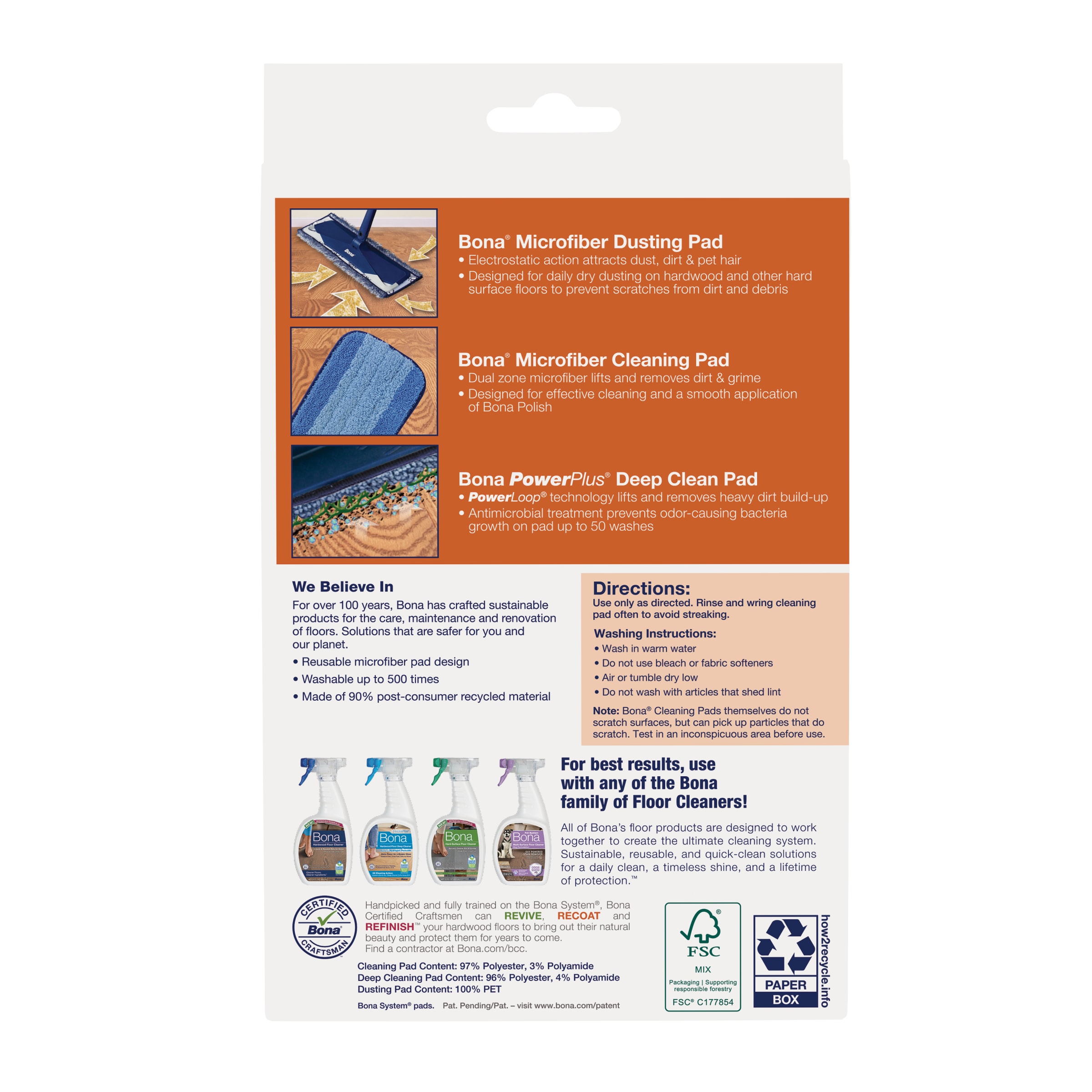 Bona AX0003496 Mop-Pads - View #2