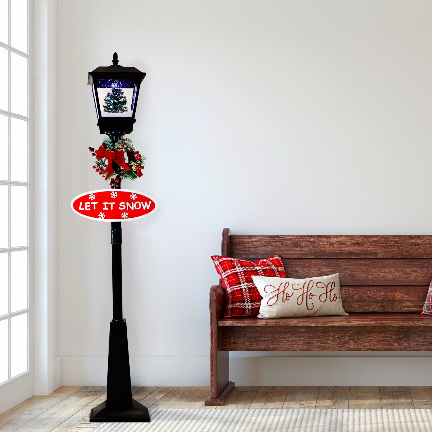 Fraser Hill Farm FSSL071A-BLK2 Table-Christmas-Decorations - View #10