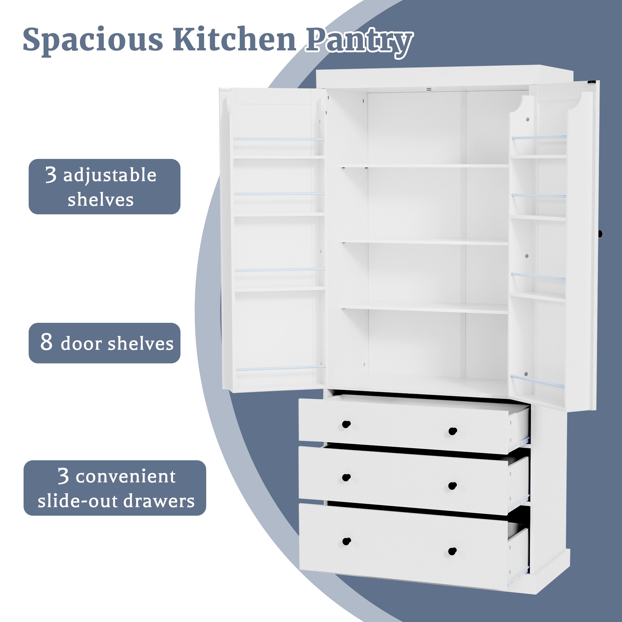 SINOFURN SYA330155WD Dining-Kitchen-Storarge - View #19