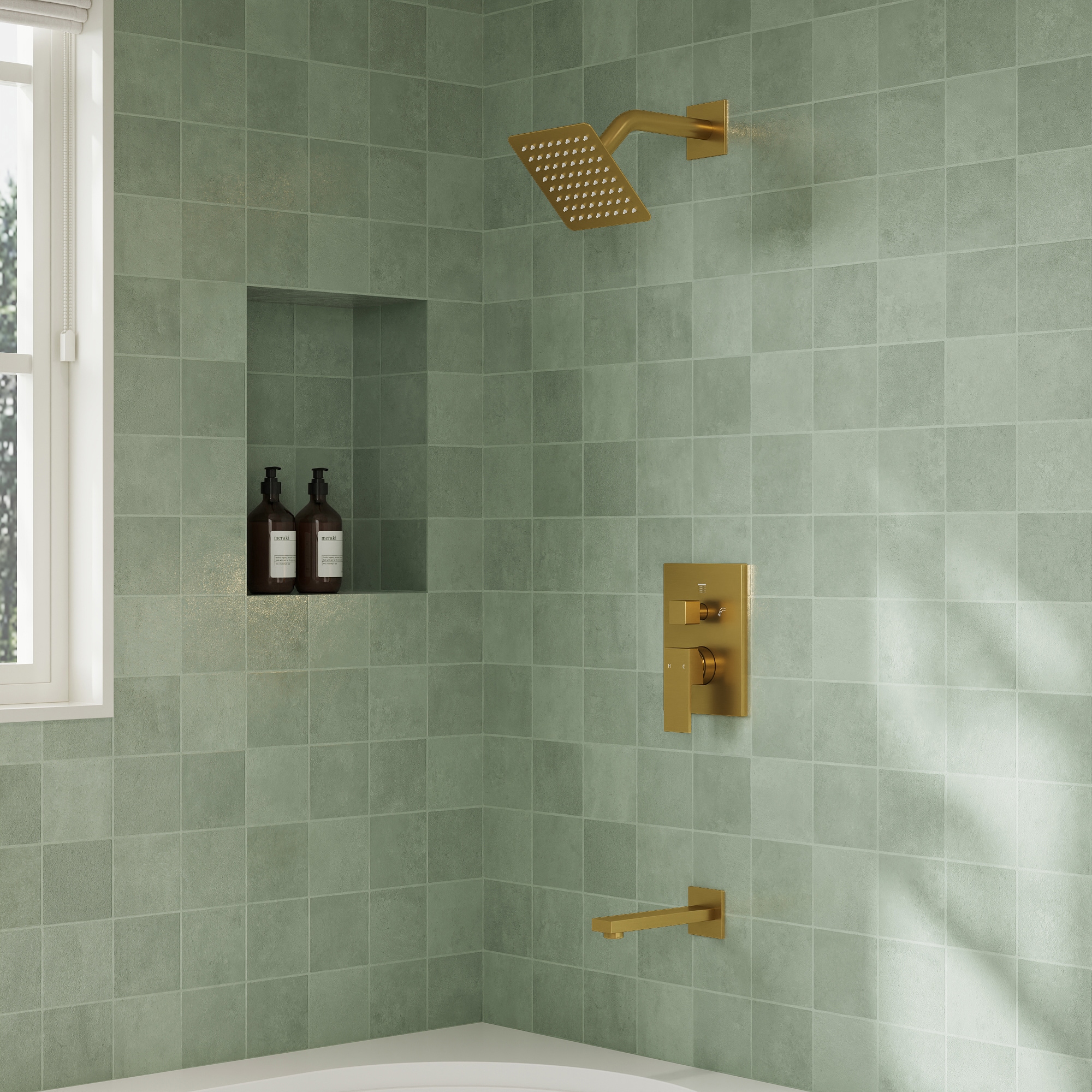 YAWWALK Y11W72-BG Tub-Shower-Faucets - View #2