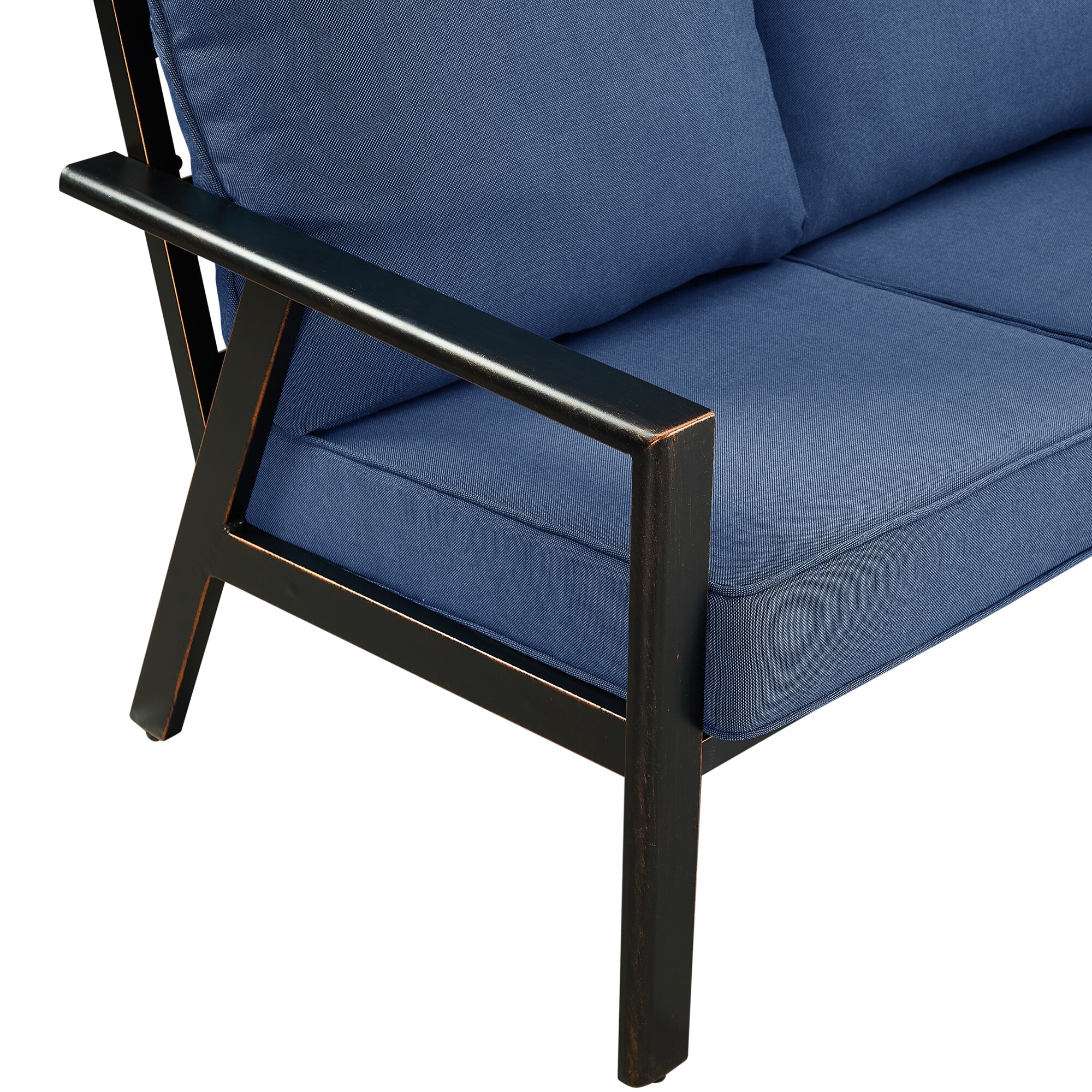 Oakland Living LUX-LS-BLCU-AC Patio-Sofas-Daybeds - View #6