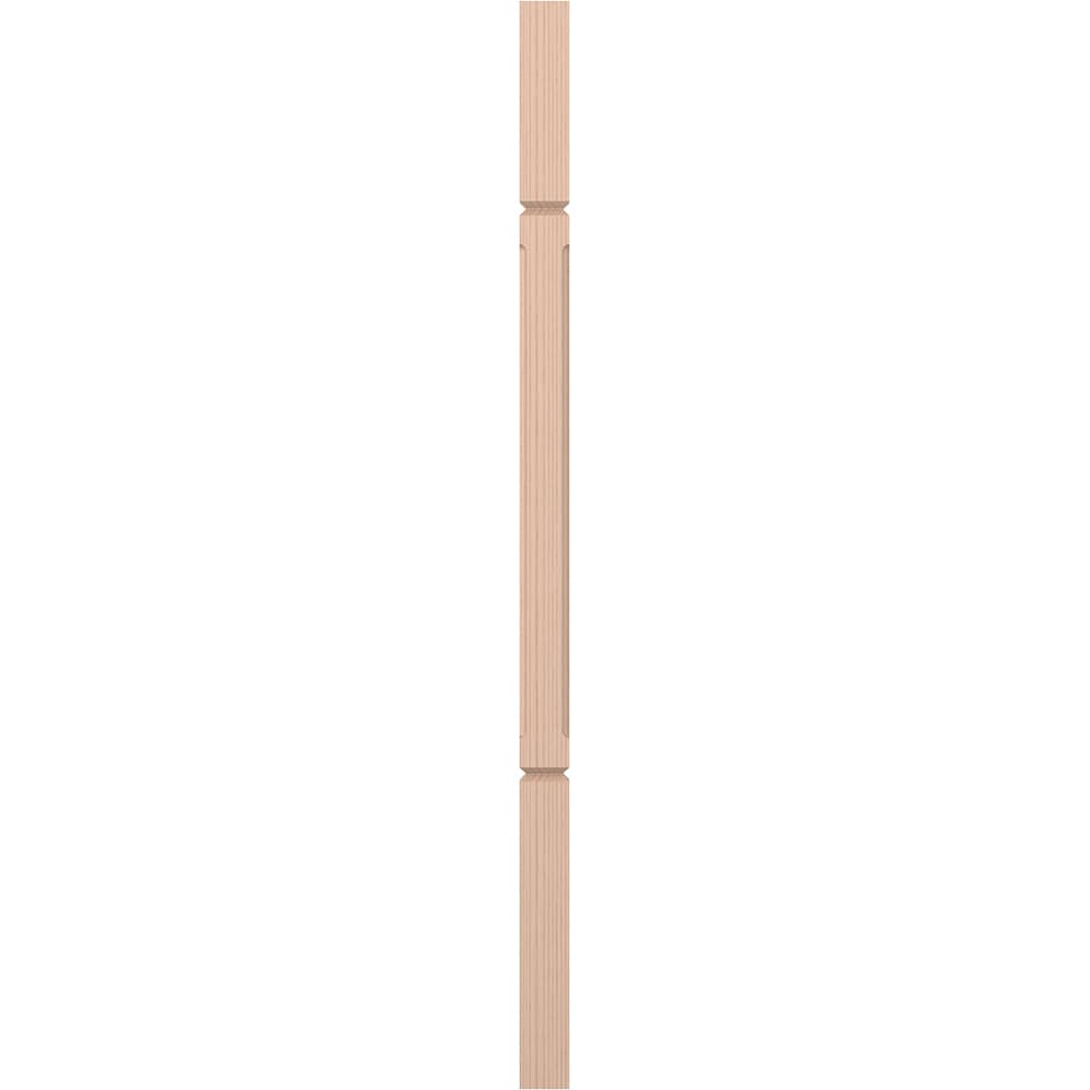 L.J. Smith Stair Systems LJC-5360V-M 38 38-in x 1.75-in Unfinished Maple Pin Top Stair Baluster