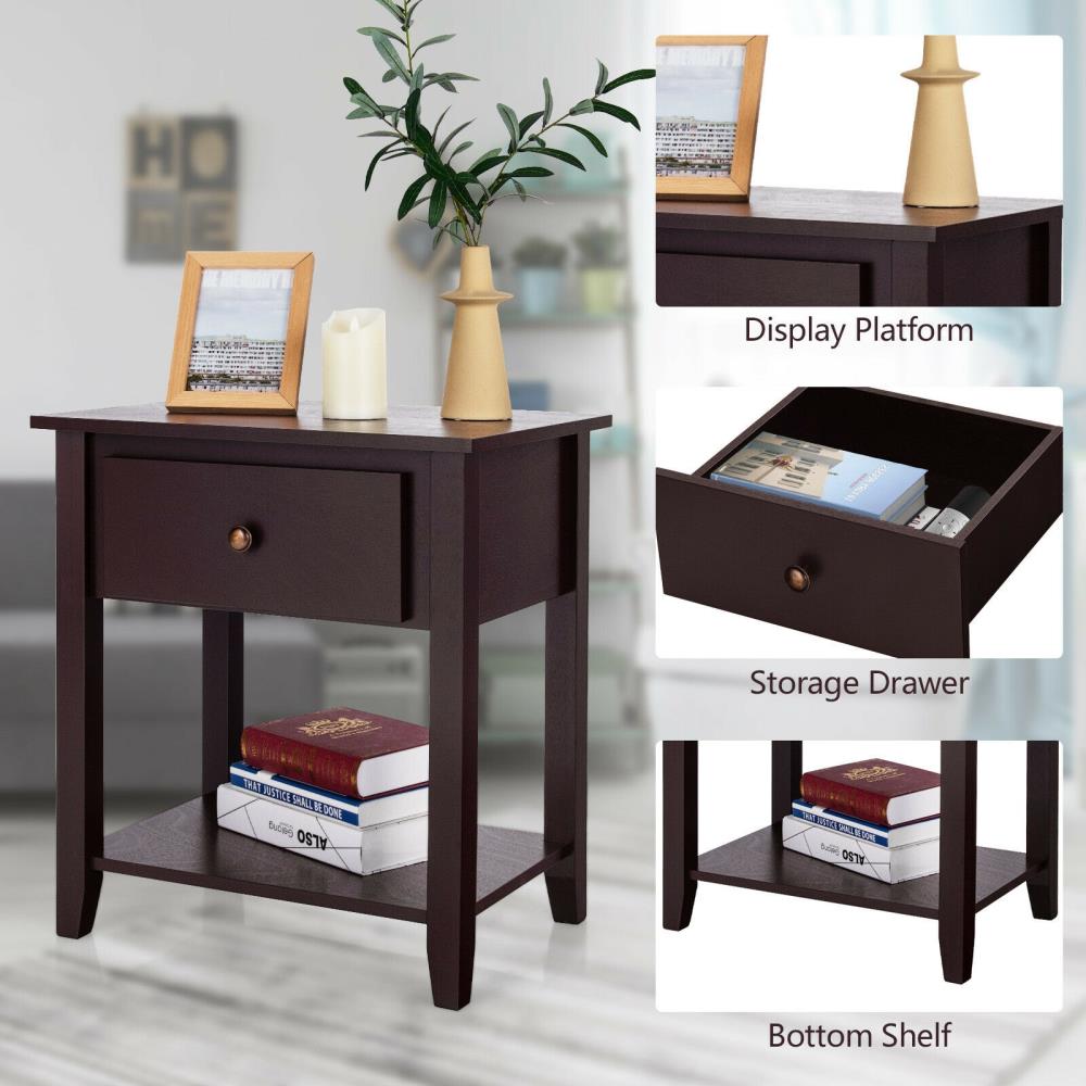 WELLFOR HW-HLY-66561CF nightstands - View #5