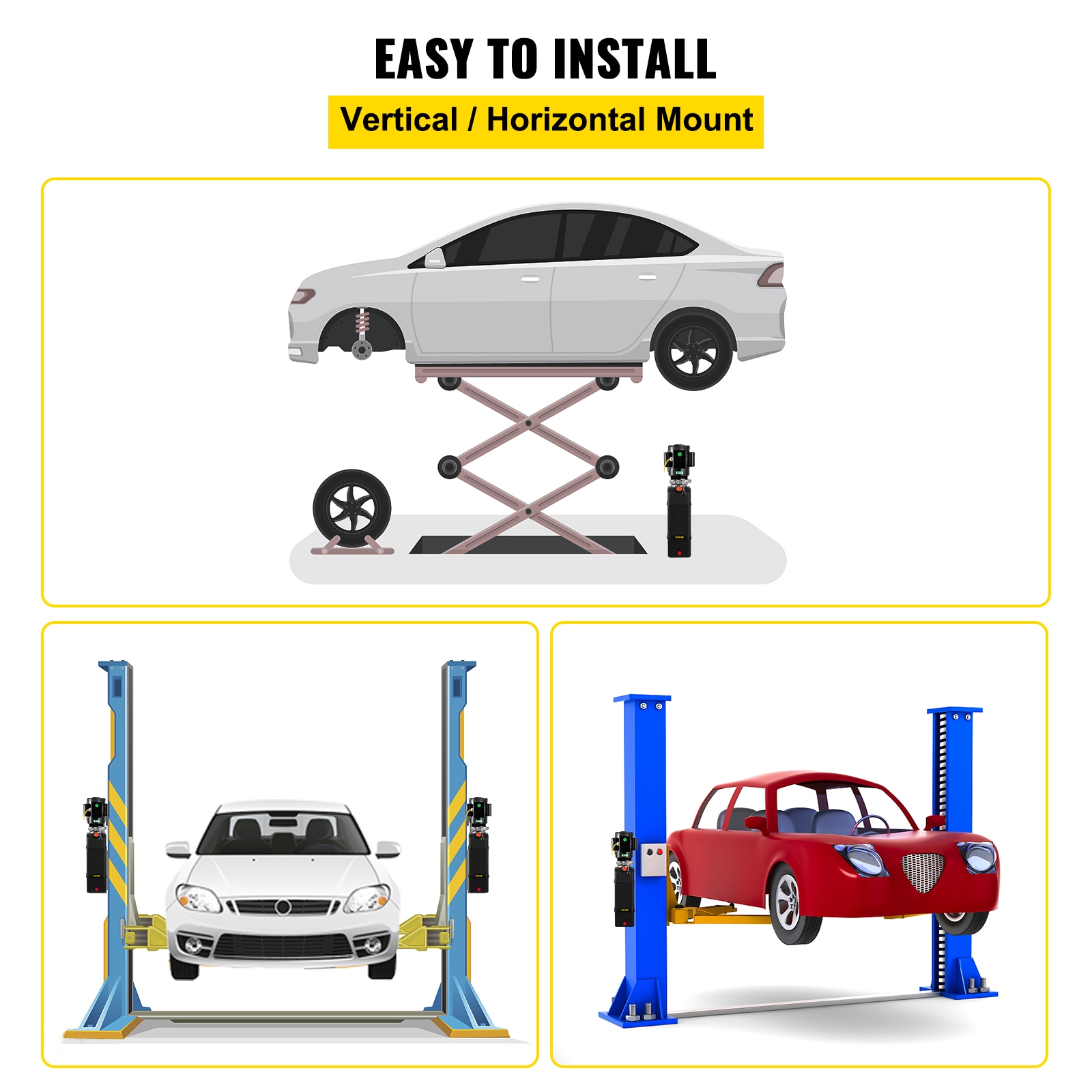 VEVOR CZYYB14LQCJSQ60HZV7 Vehicle-Lifts - View #7
