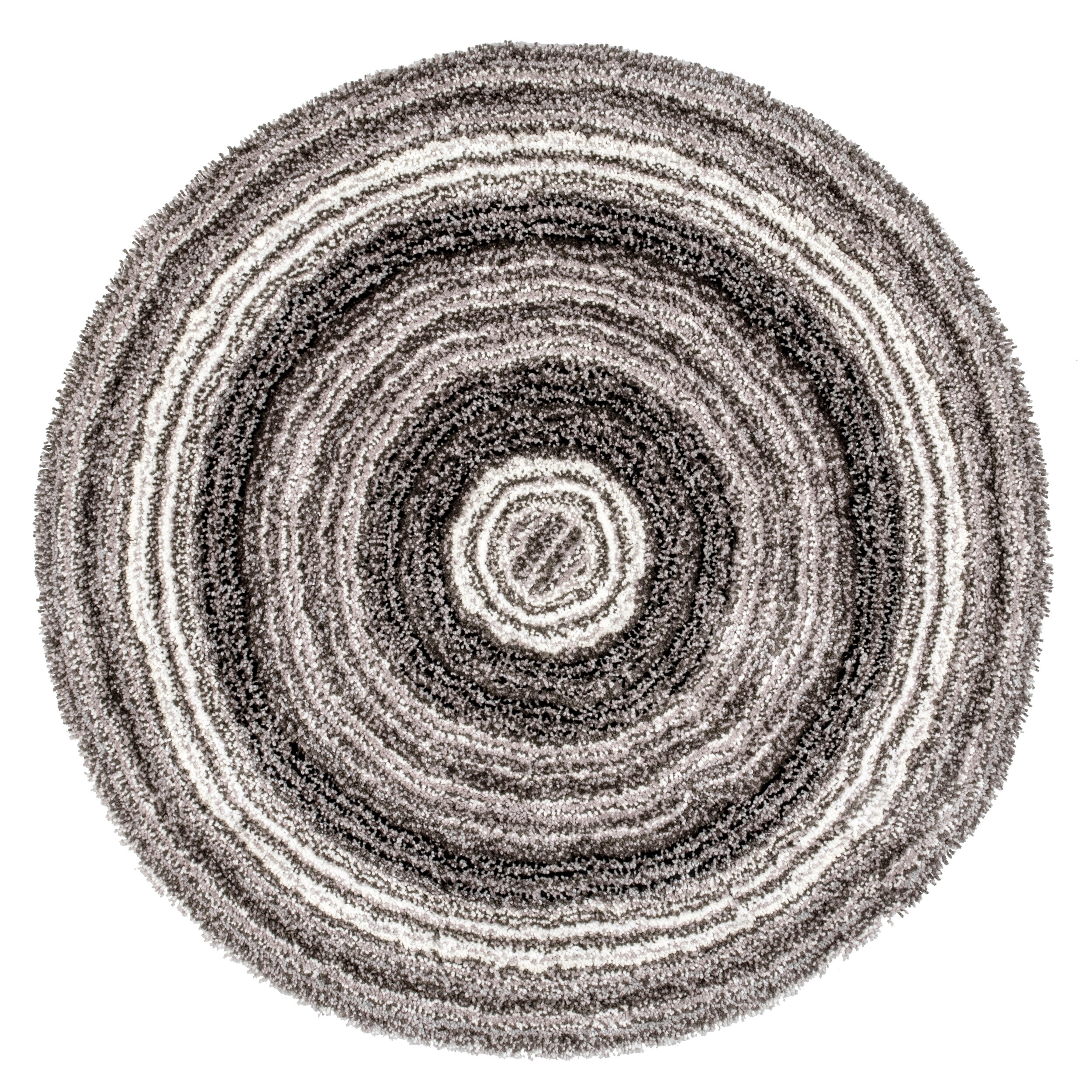 nuLOOM Zoomy 5 X 8 (ft) Gray Oval Indoor Stripe Area Rug in the Rugs ...