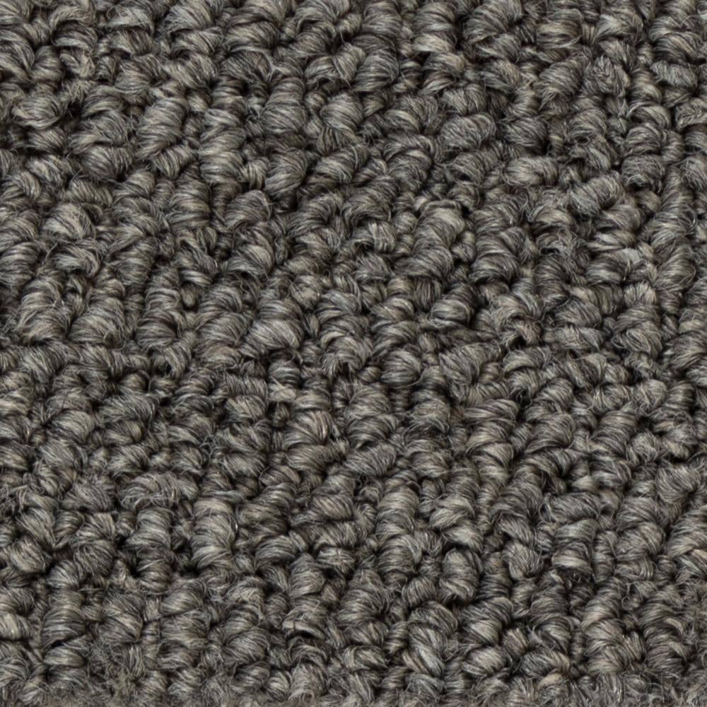  LU840- 9513I (Sample) Gobi Urban Culture Gray 35-oz sq yard Olefin Berber/Loop Indoor Carpet